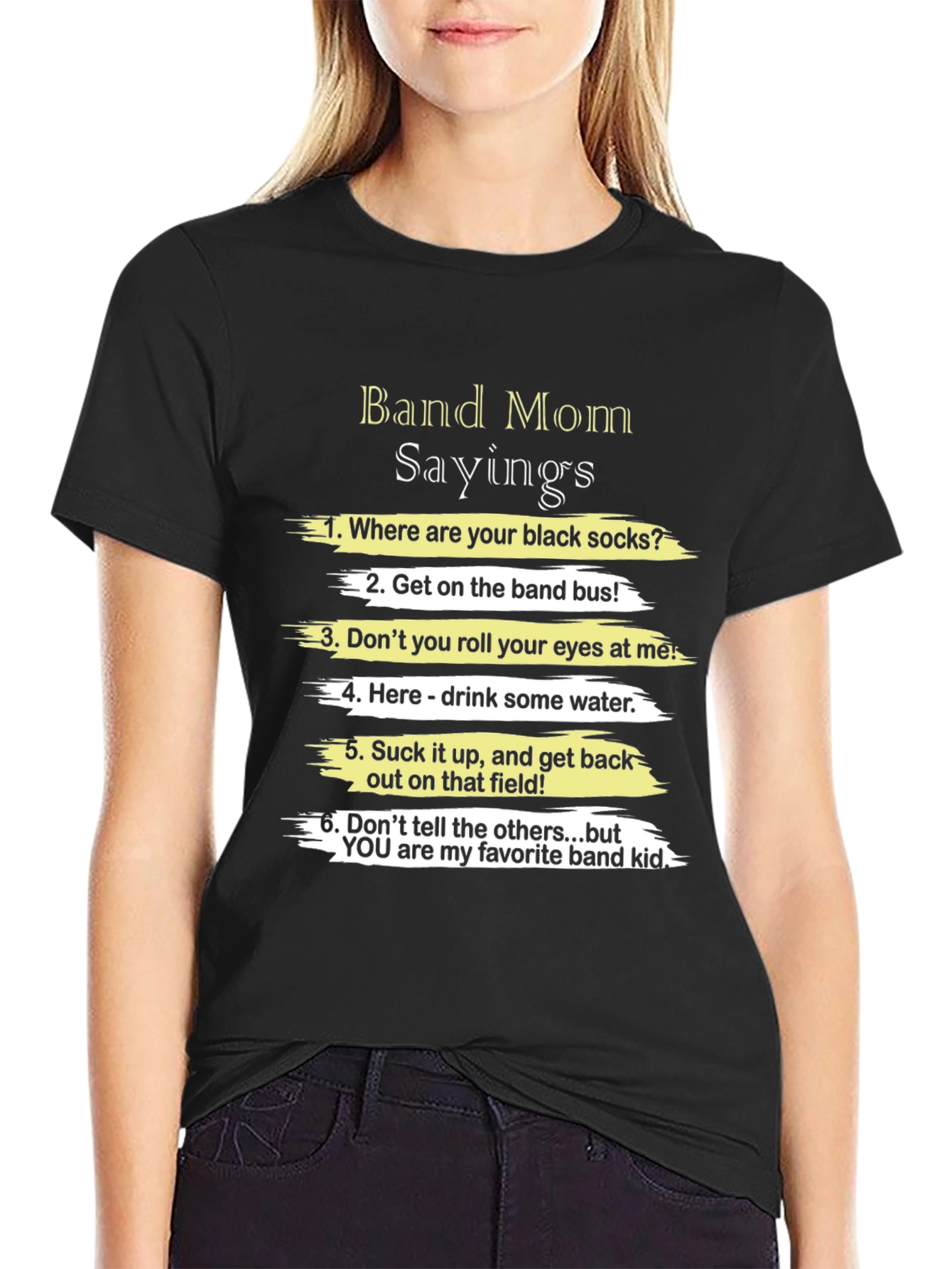 Band Mom Sayings T-Shirt - Funny Band Parent Apparel