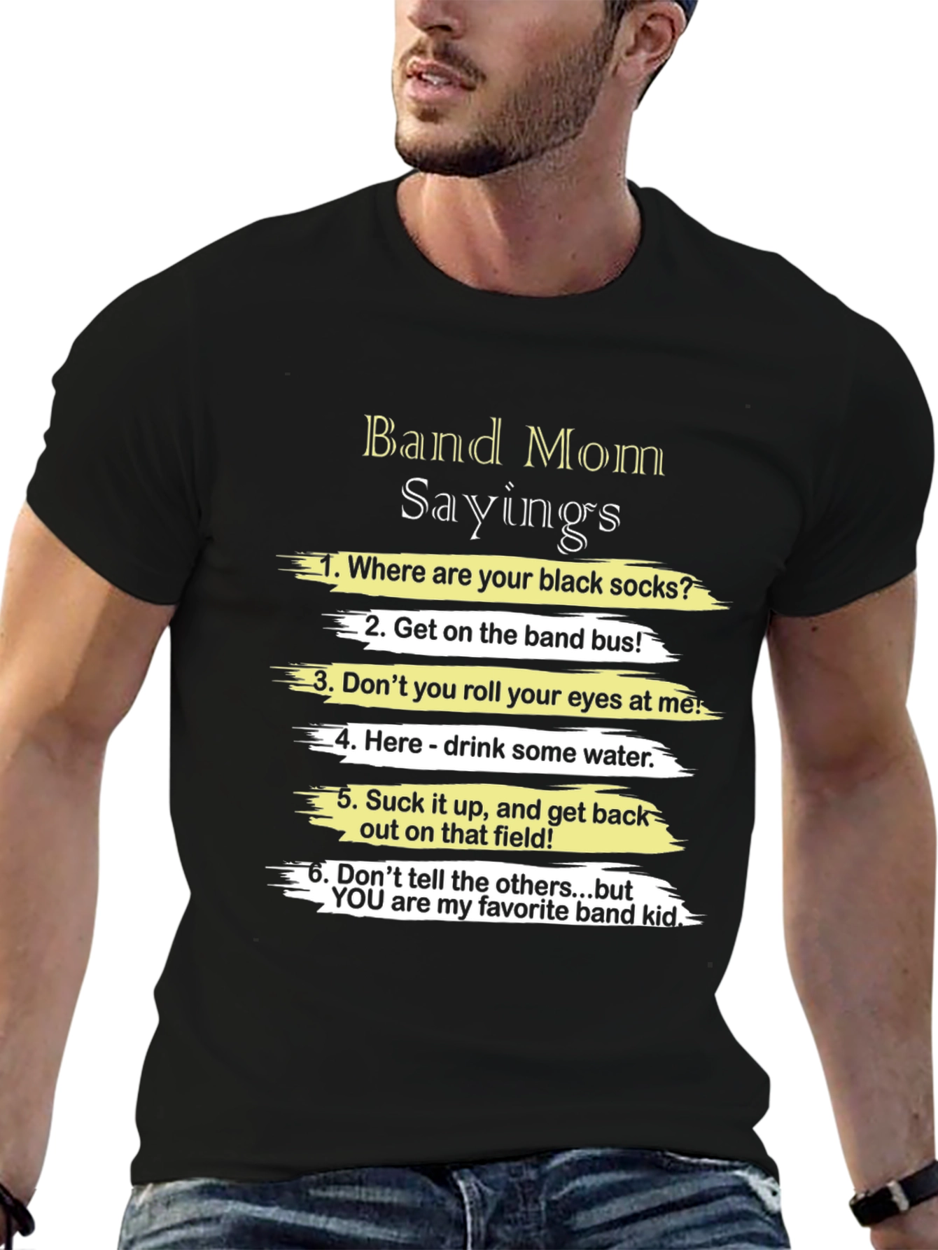 Band Mom Sayings T-Shirt - Funny Band Parent Apparel