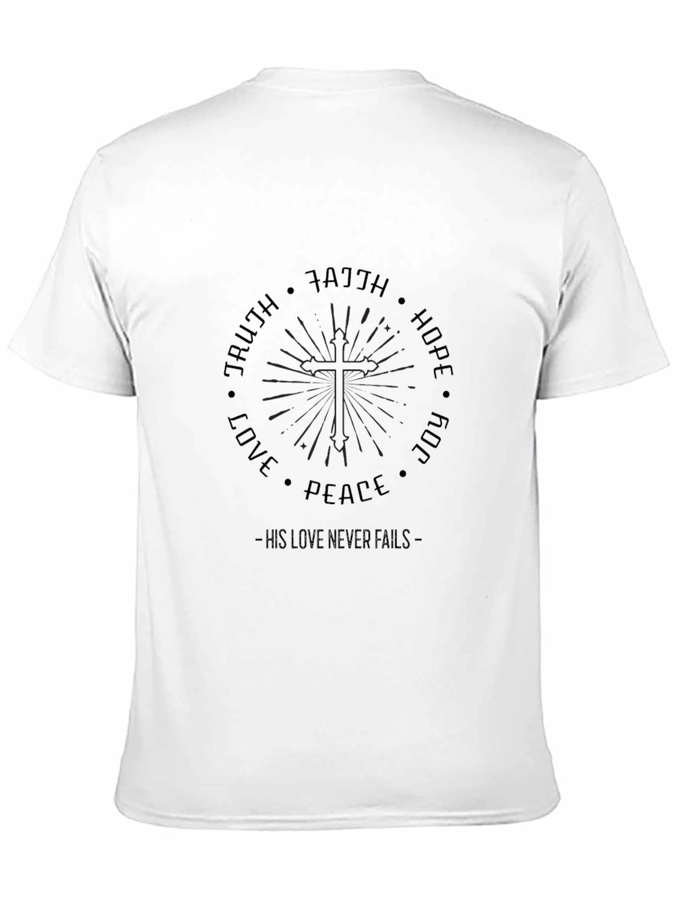 Faith Hope Love Graphic T-Shirt