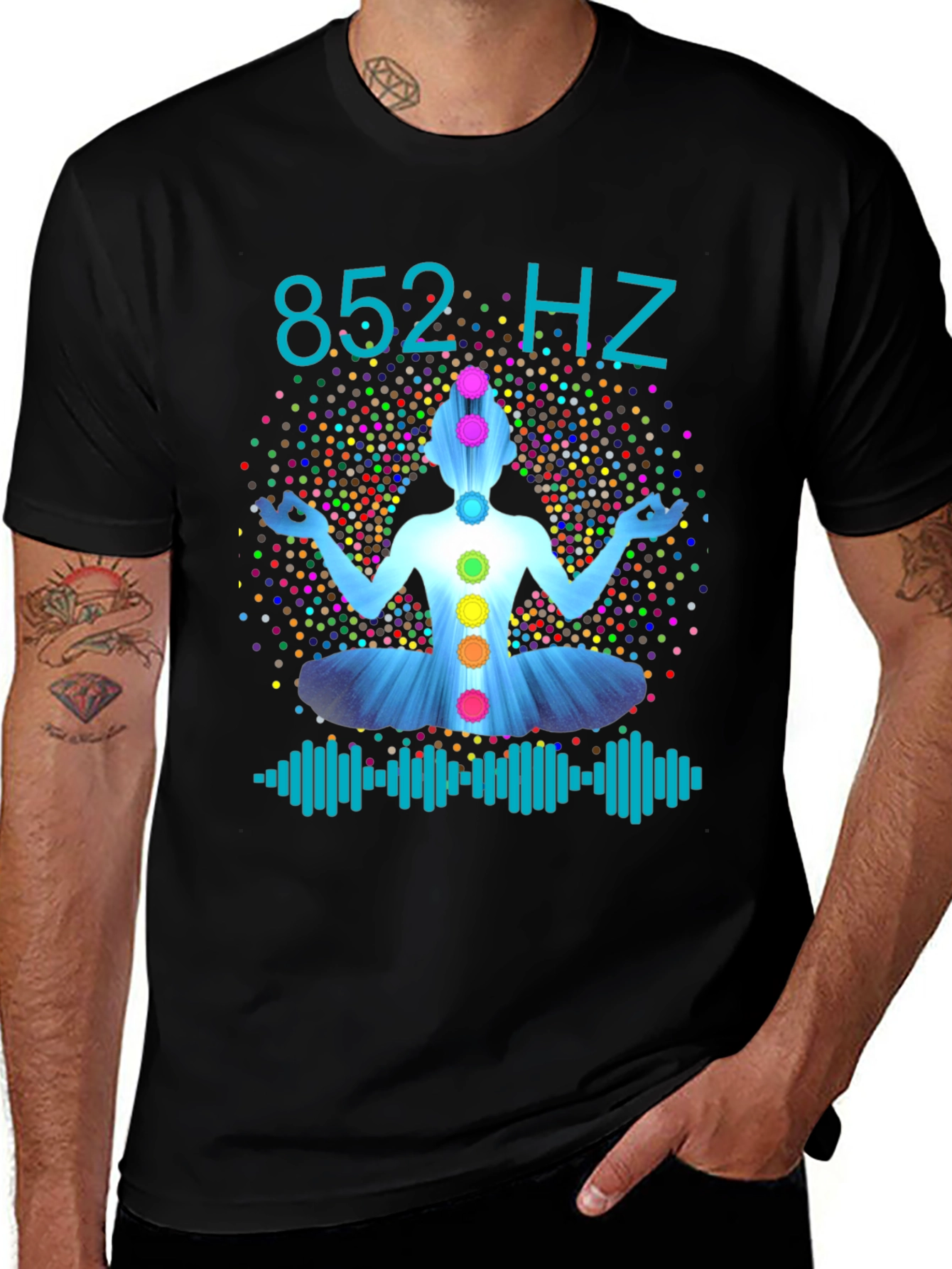 852 Hz Chakra Meditation T-Shirt