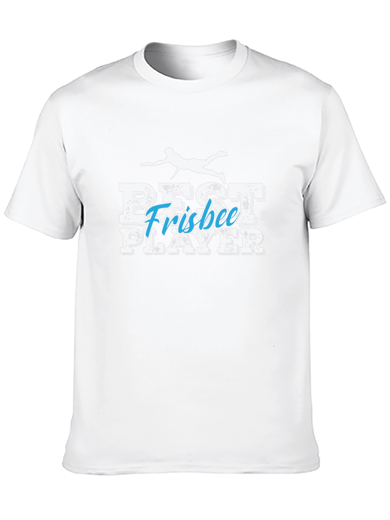 Best Frisbee Player Black T-Shirt