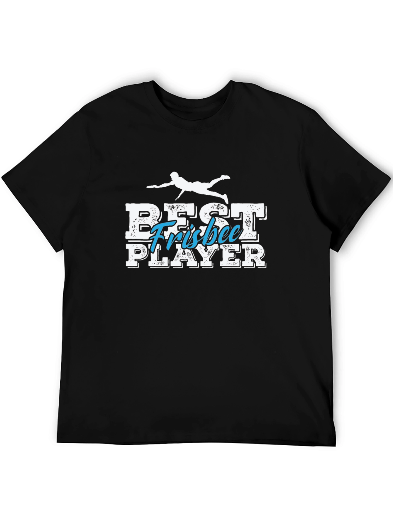 Best Frisbee Player Black T-Shirt