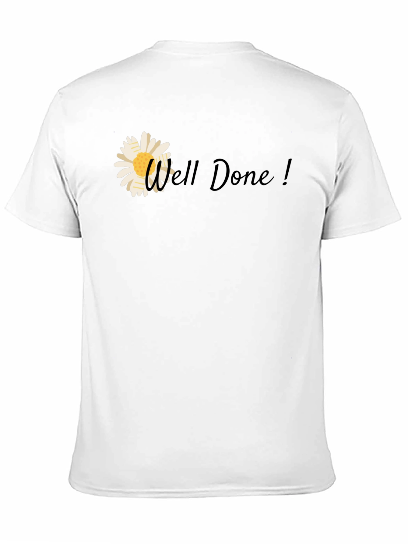 Well Done! Daisy Graphic Tee - Black T-Shirt