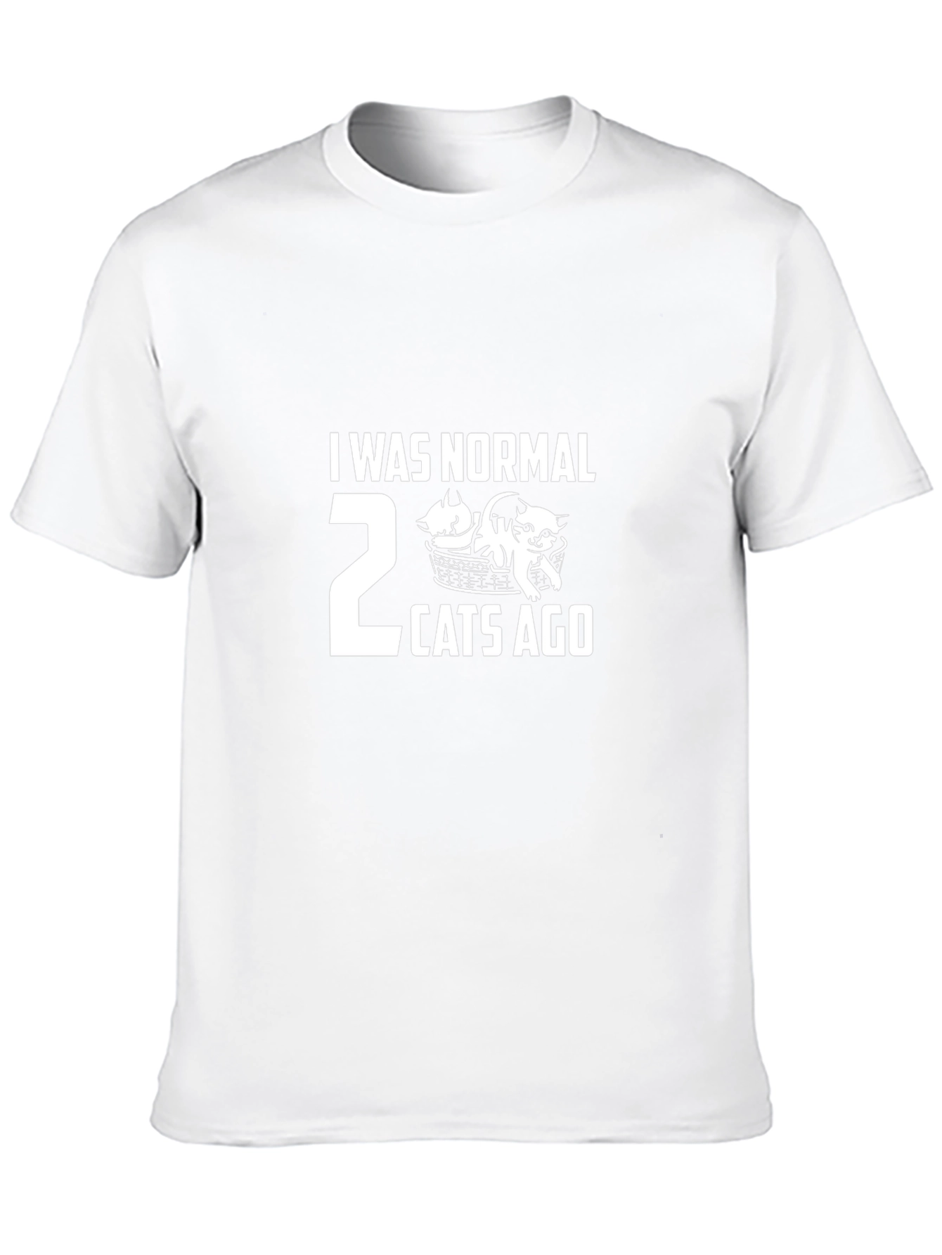 I Was Normal 2 Cats Ago Graphic Tee