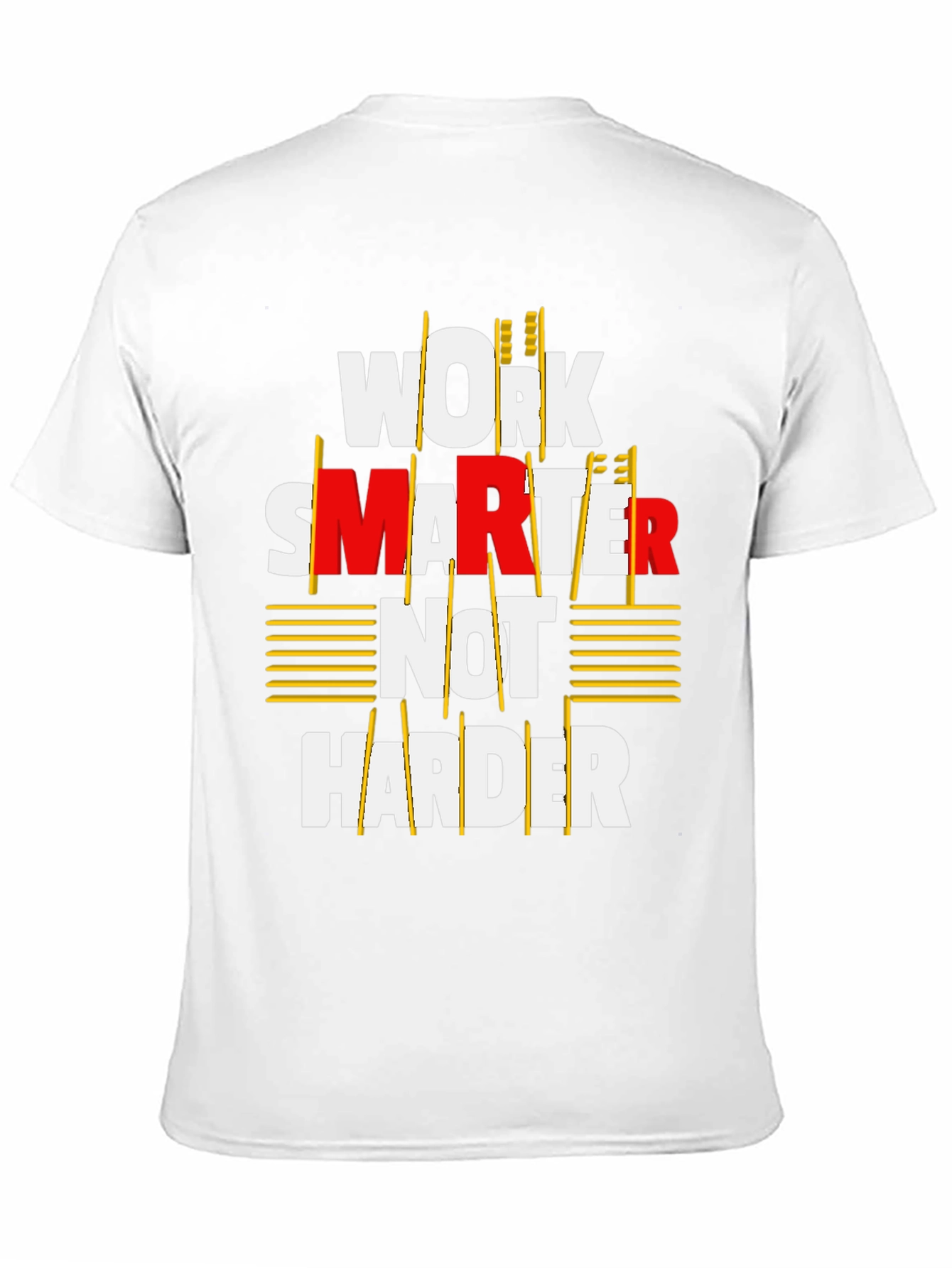 Work Smarter T-Shirt - Motivational Graphic Tee