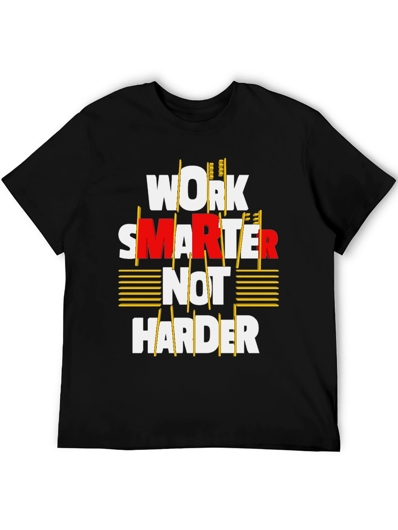 Work Smarter T-Shirt - Motivational Graphic Tee
