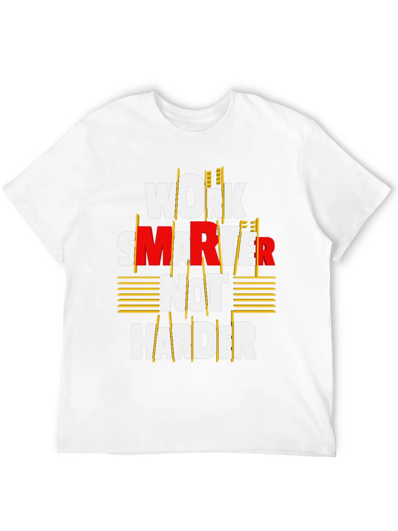 Work Smarter T-Shirt - Motivational Graphic Tee