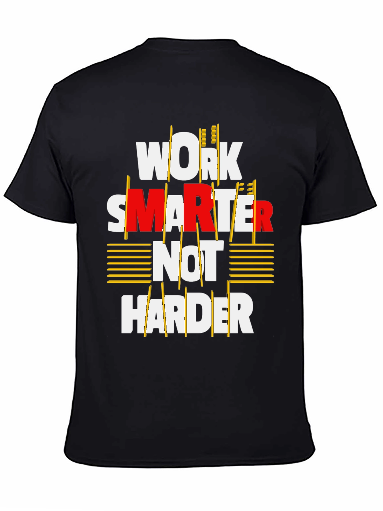 Work Smarter T-Shirt - Motivational Graphic Tee