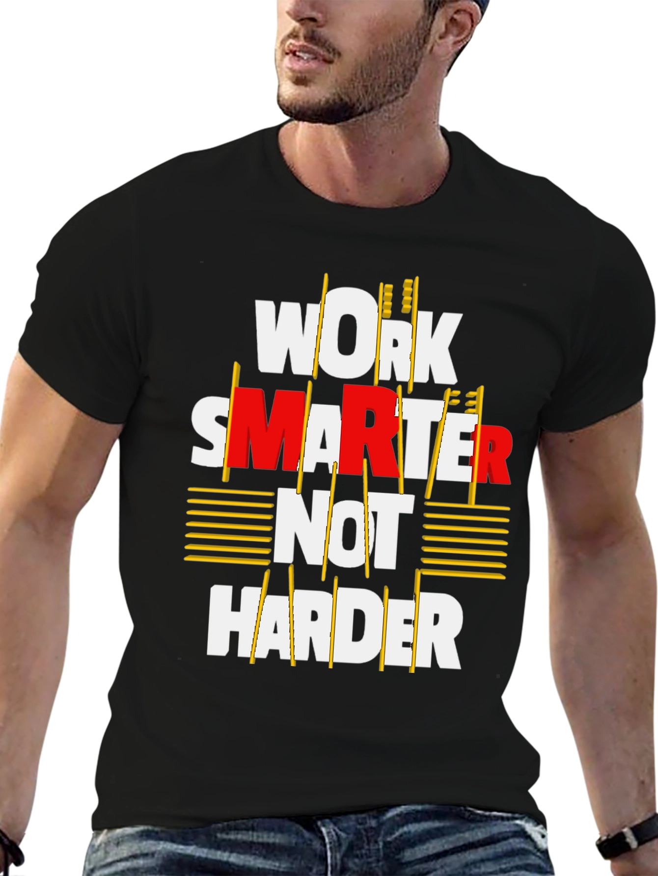 Work Smarter T-Shirt - Motivational Graphic Tee