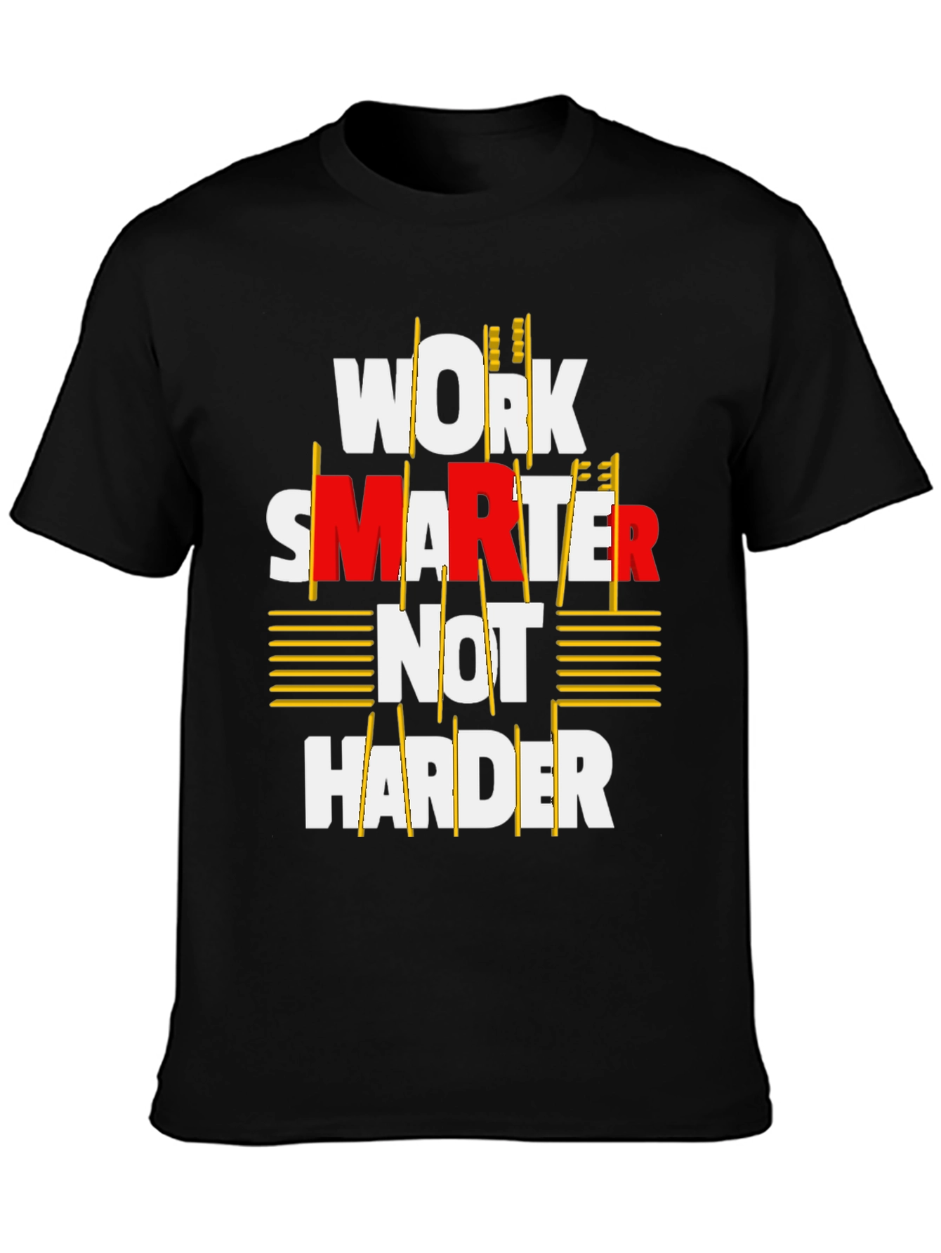 Work Smarter T-Shirt - Motivational Graphic Tee