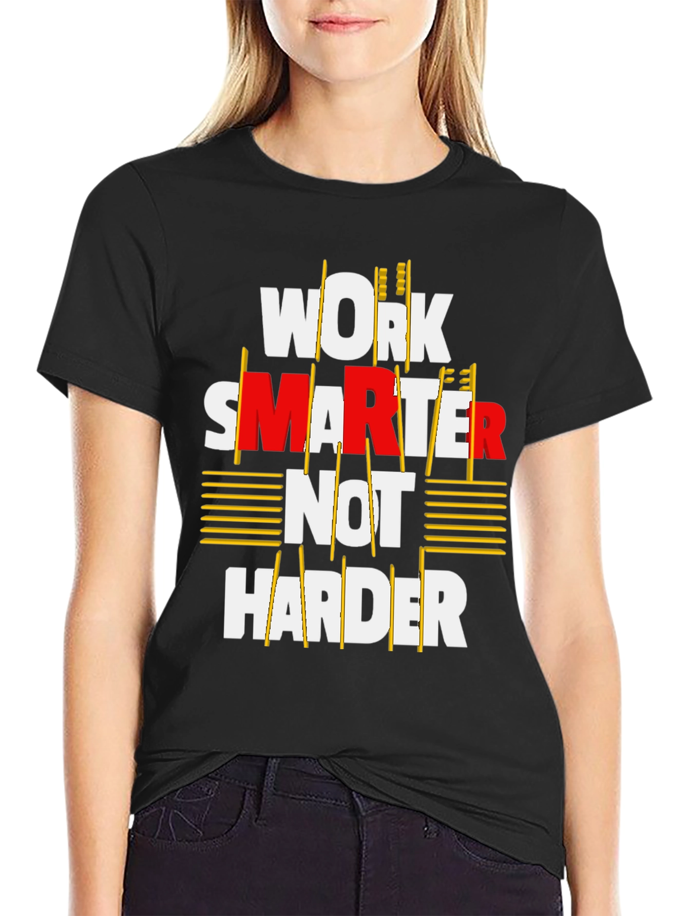 Work Smarter T-Shirt - Motivational Graphic Tee