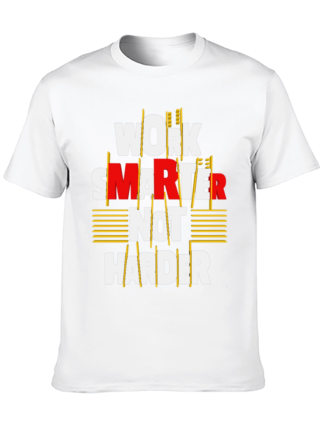 Work Smarter T-Shirt - Motivational Graphic Tee