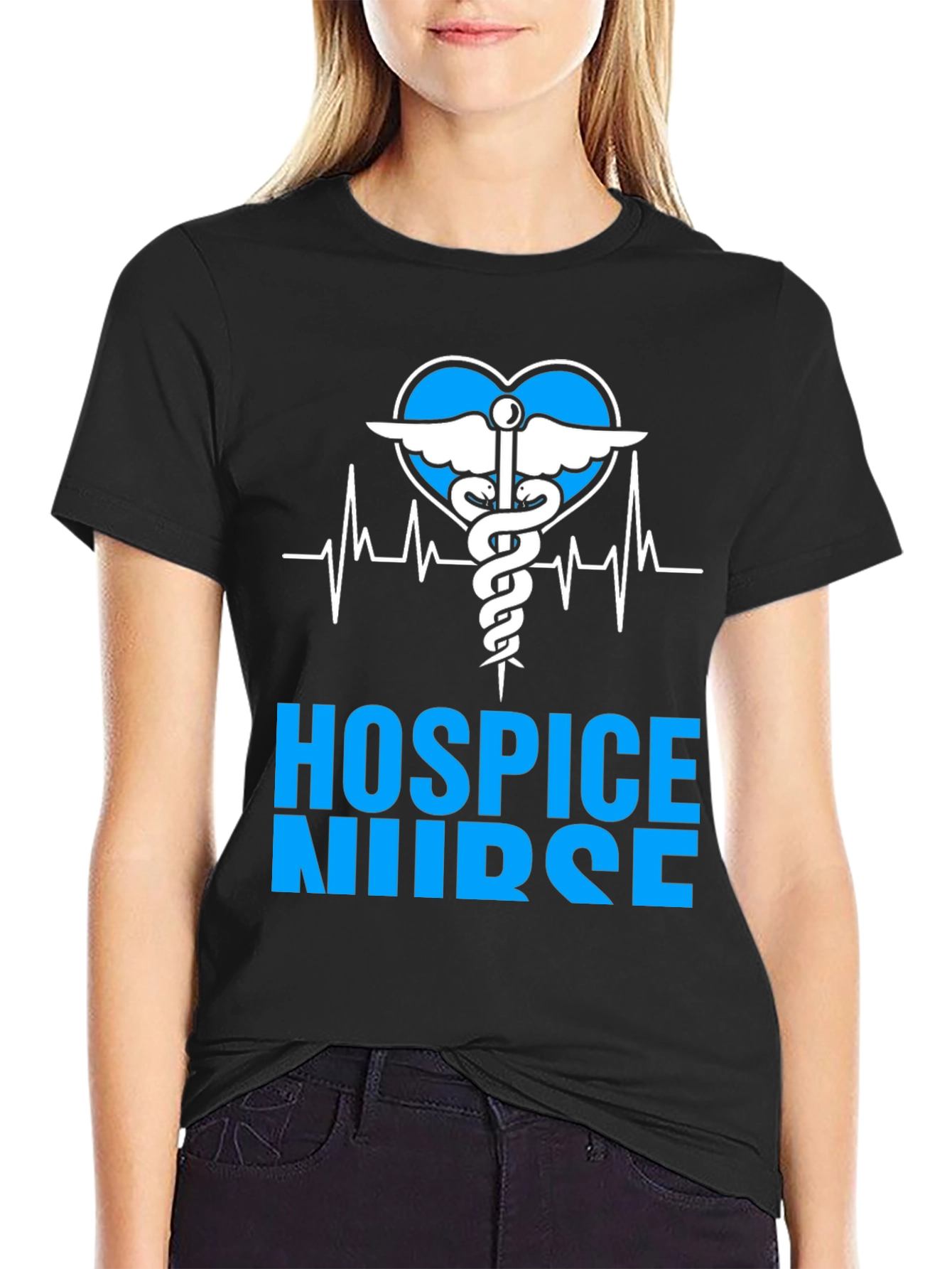 Hospice Nurse T-Shirt - Medical Professional Apparel