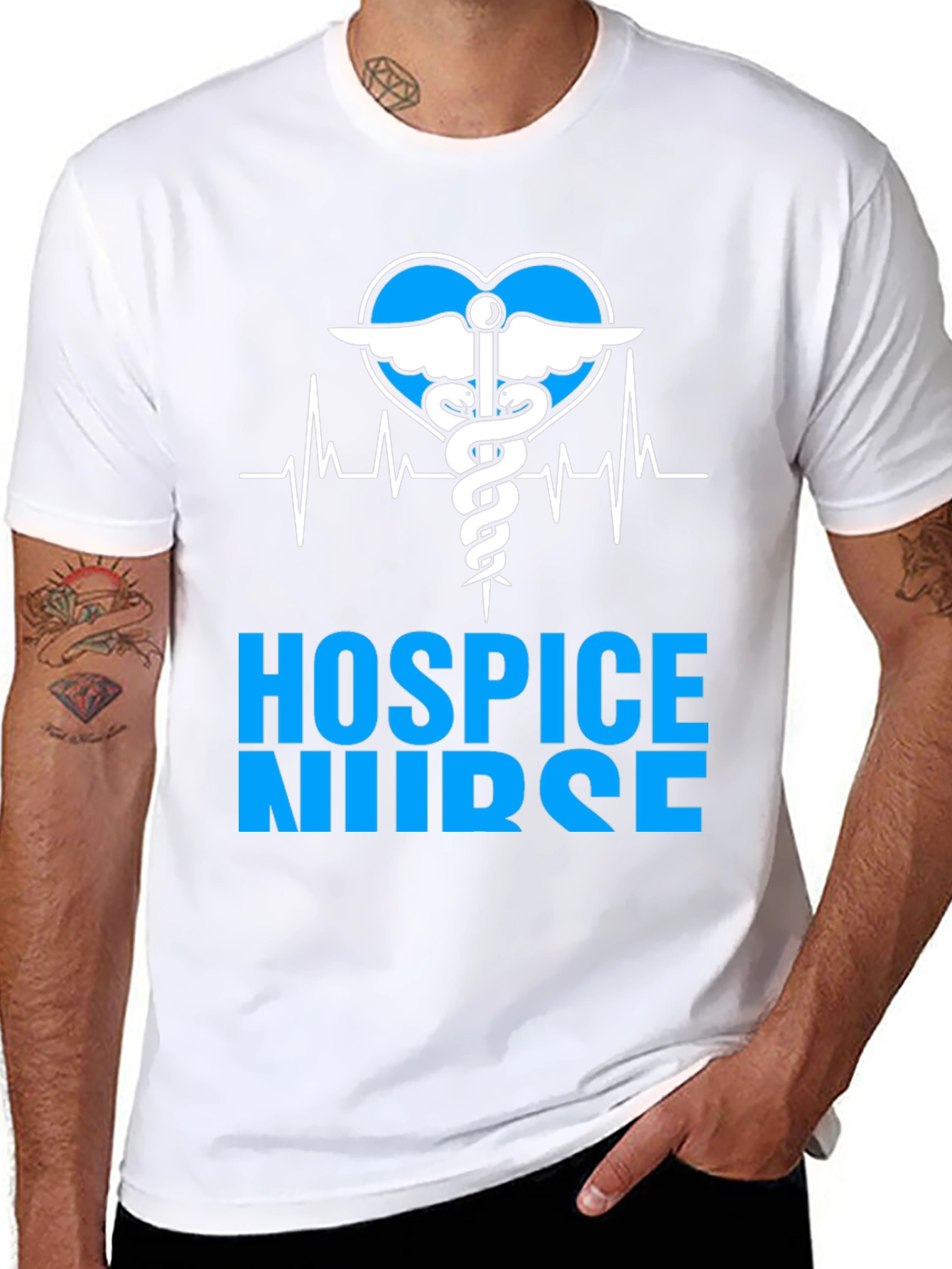 Hospice Nurse T-Shirt - Medical Professional Apparel