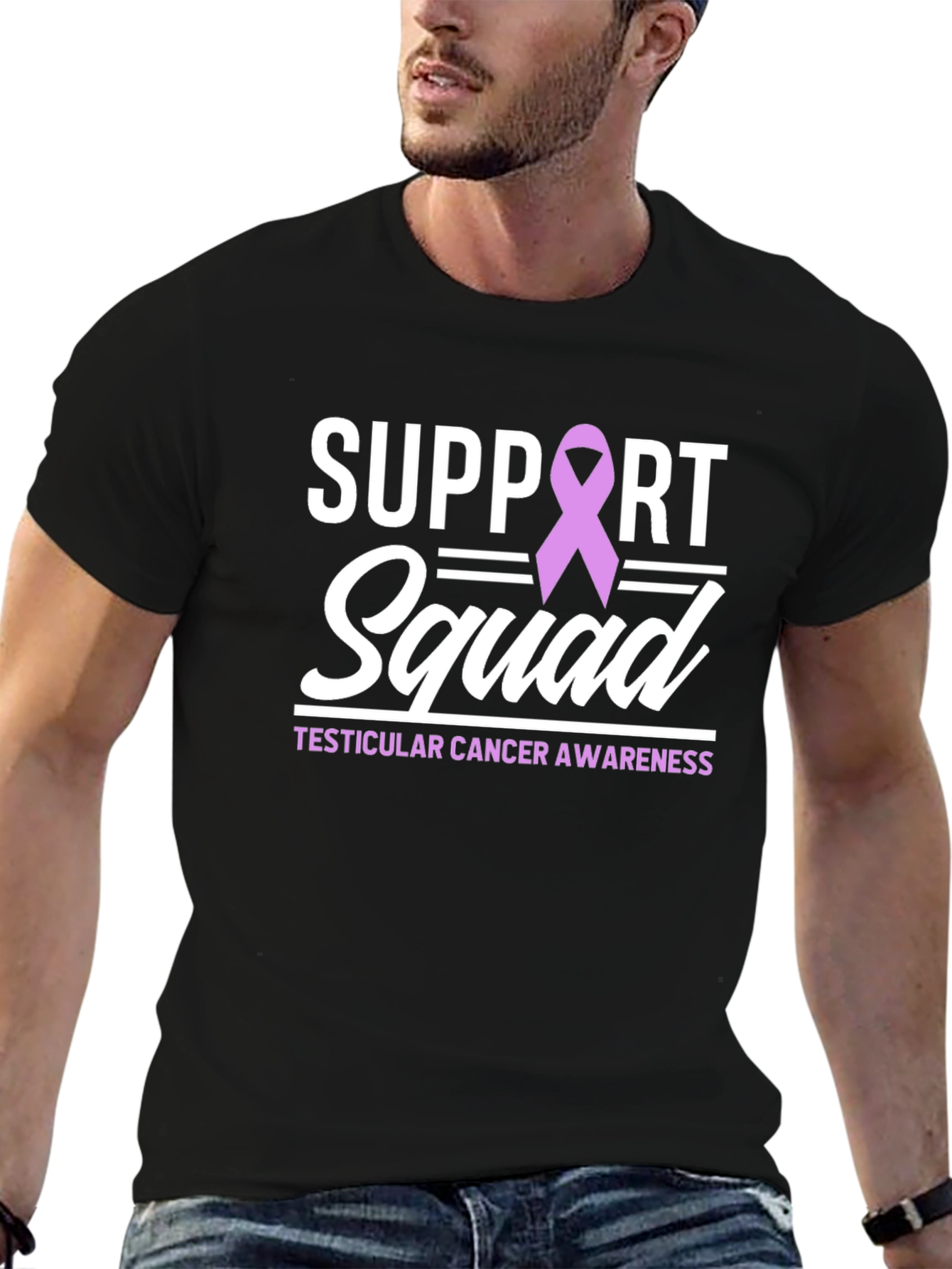Support Squad Cancer Awareness T-Shirt