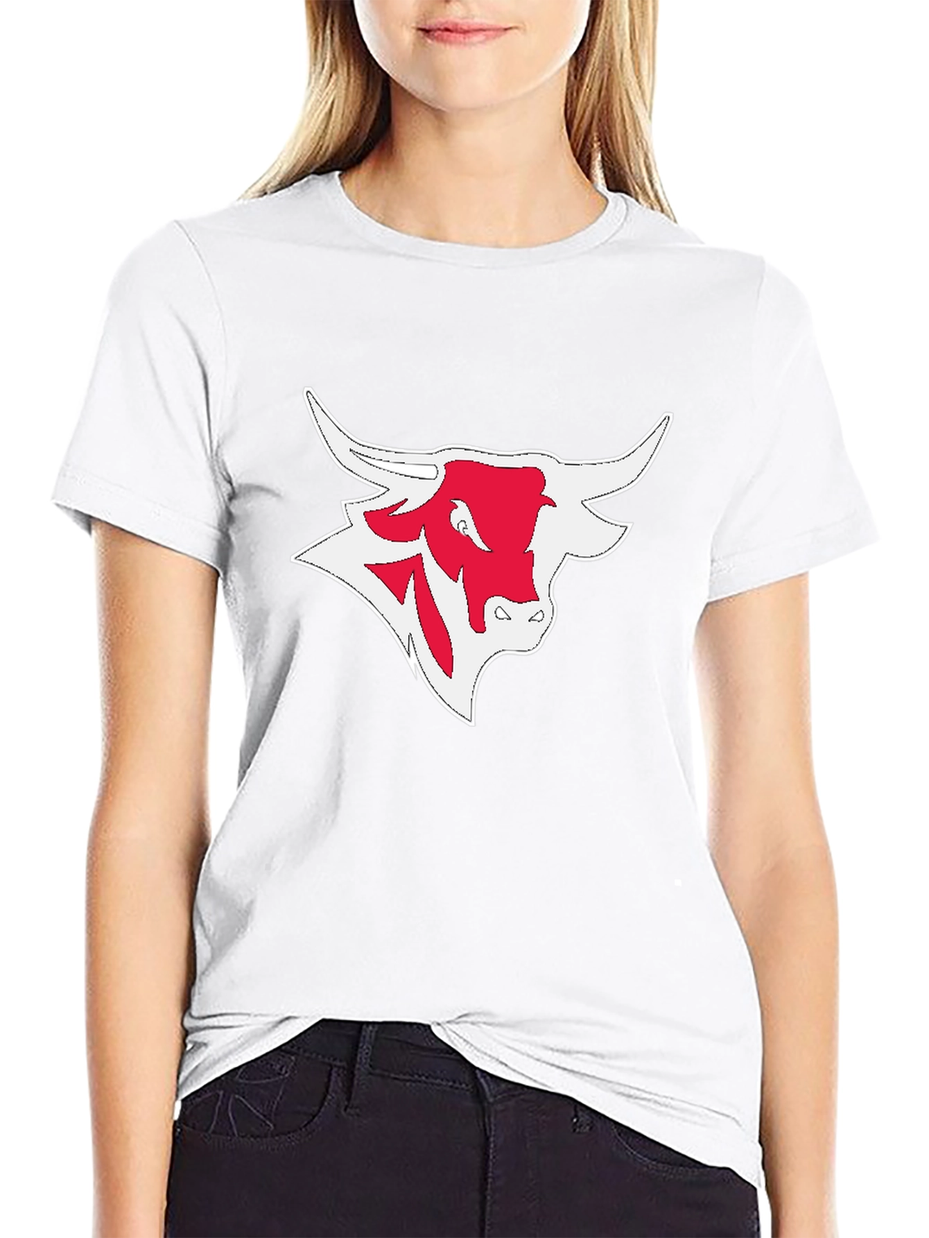 Bull Graphic Black T-Shirt