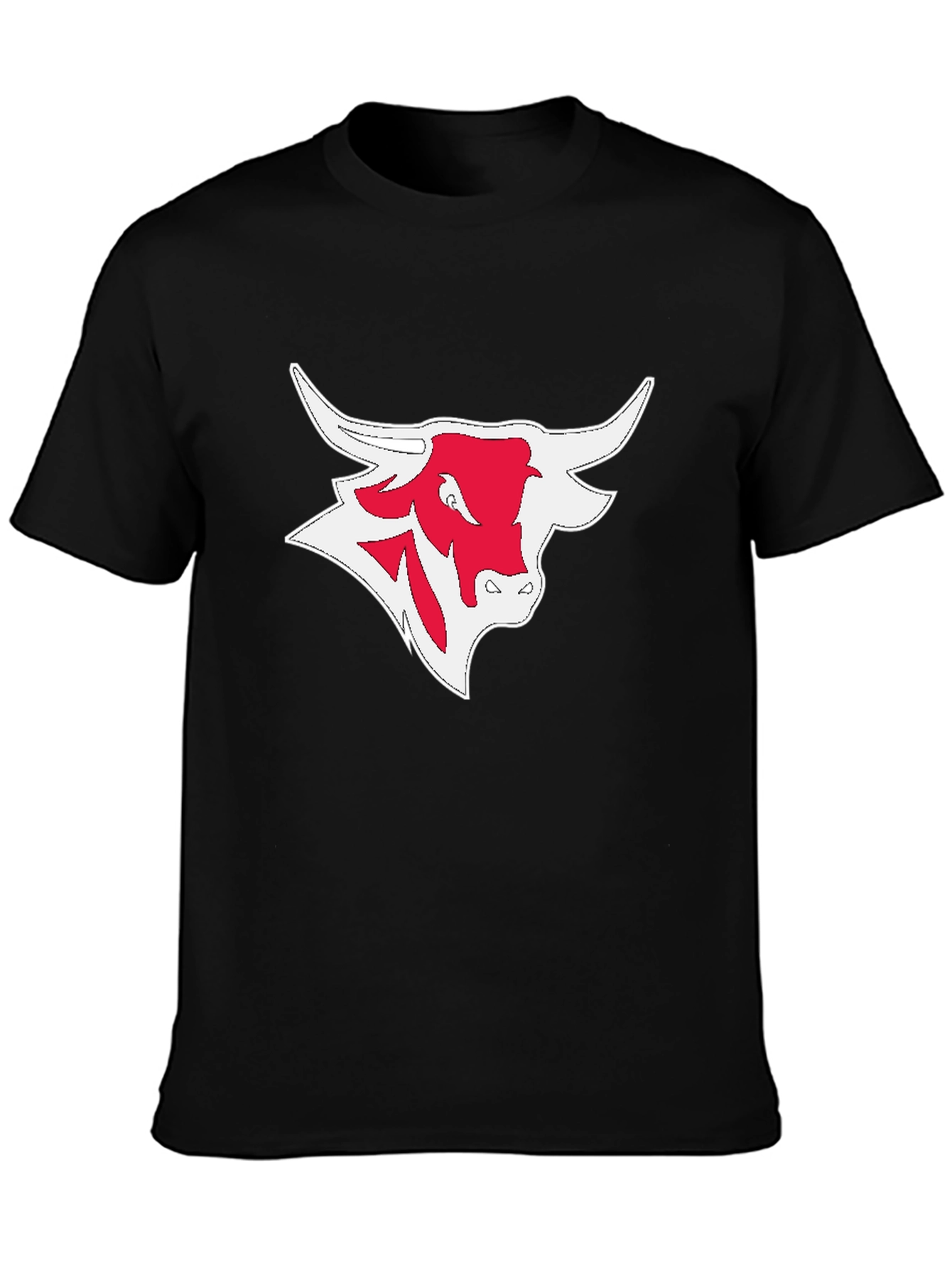 Bull Graphic Black T-Shirt