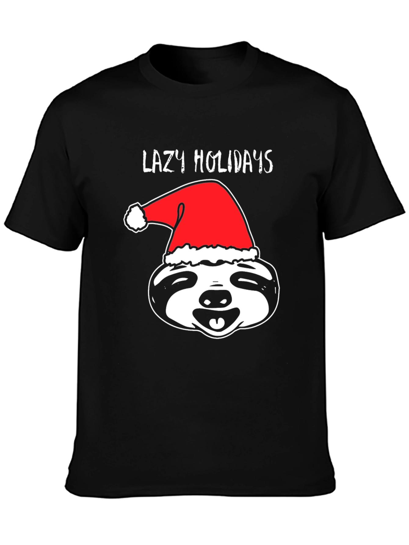 Lazy Holidays Sloth T-Shirt