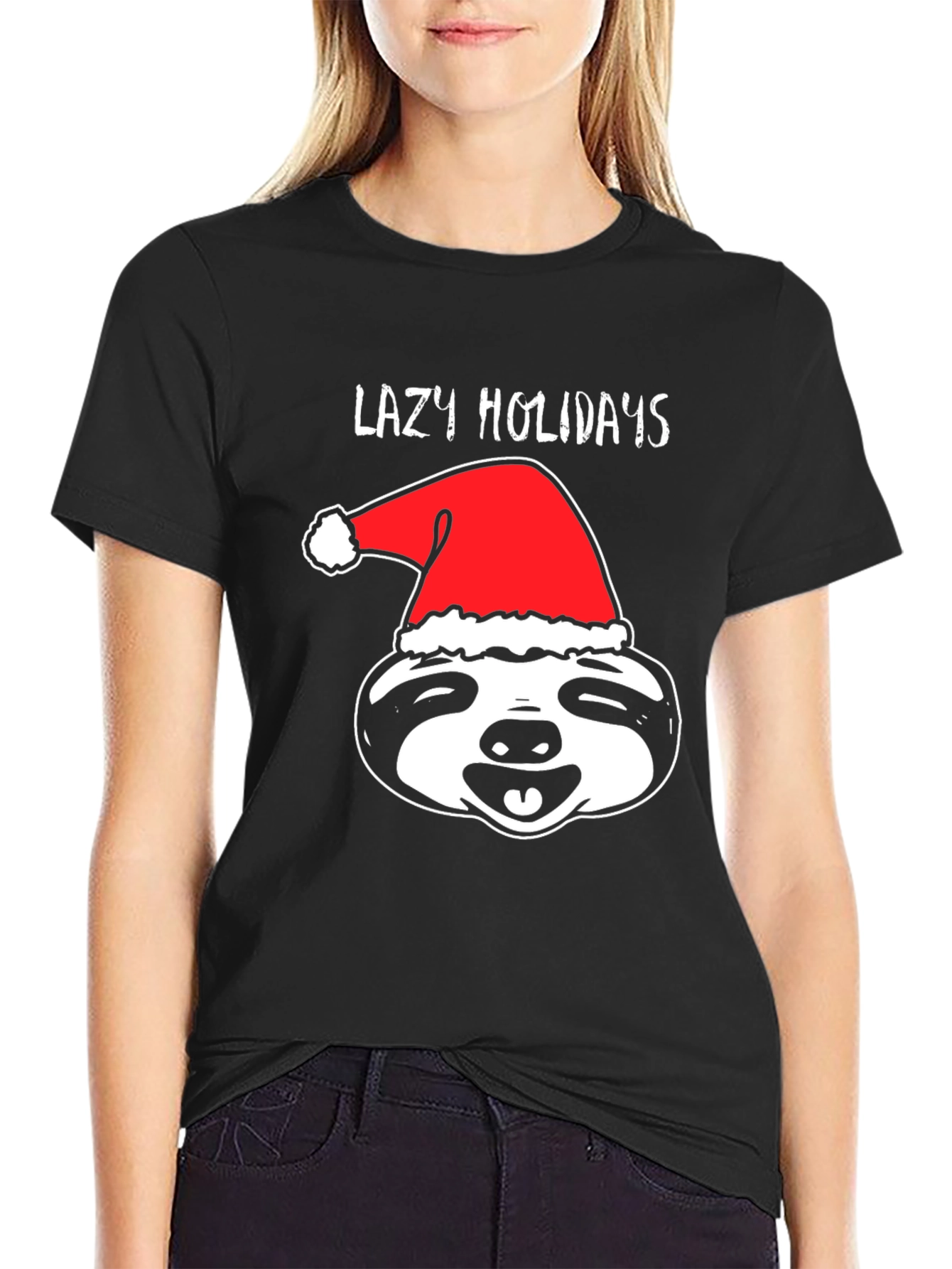 Lazy Holidays Sloth T-Shirt