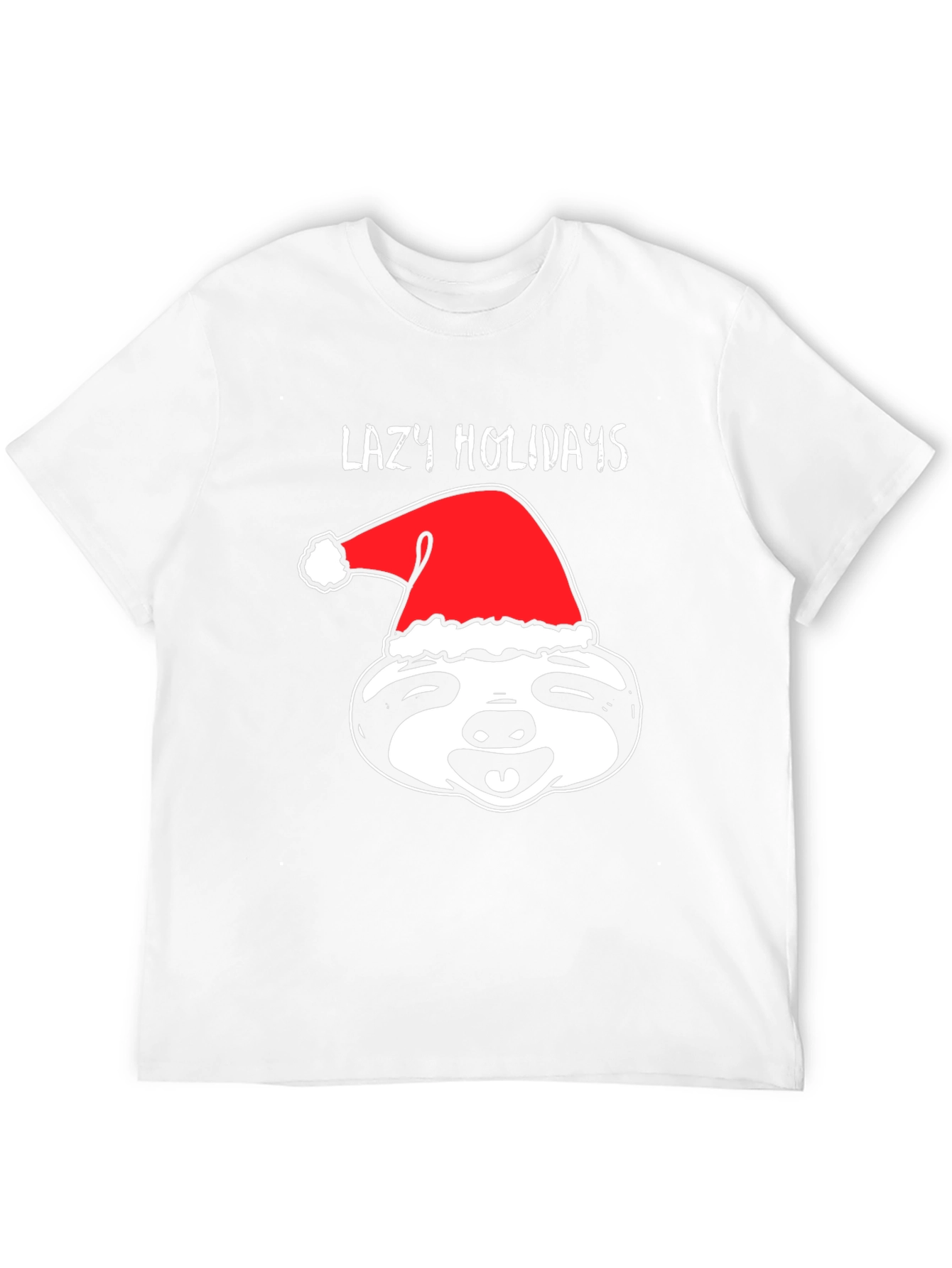 Lazy Holidays Sloth T-Shirt