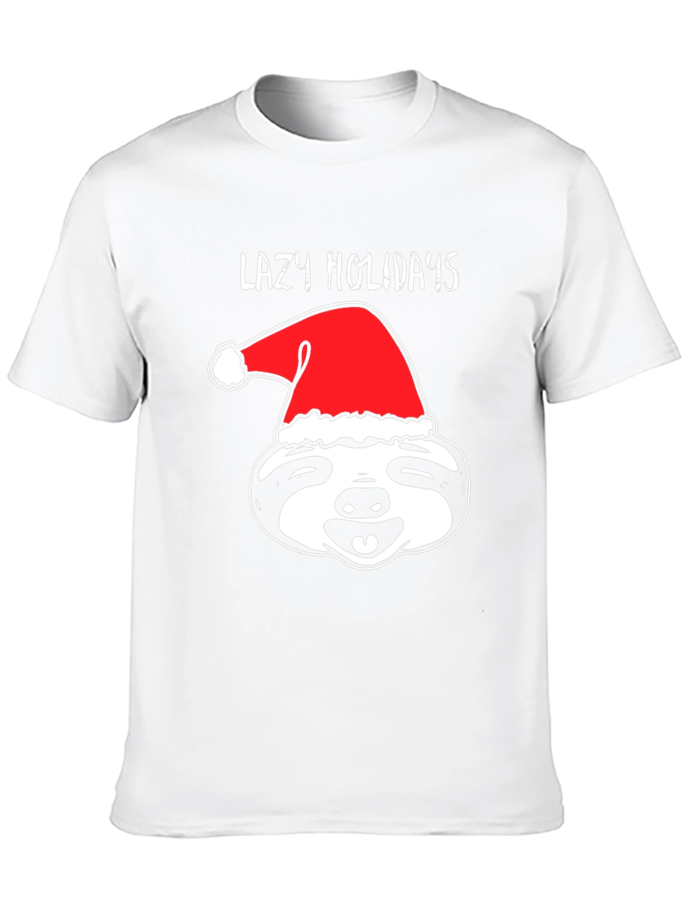 Lazy Holidays Sloth T-Shirt