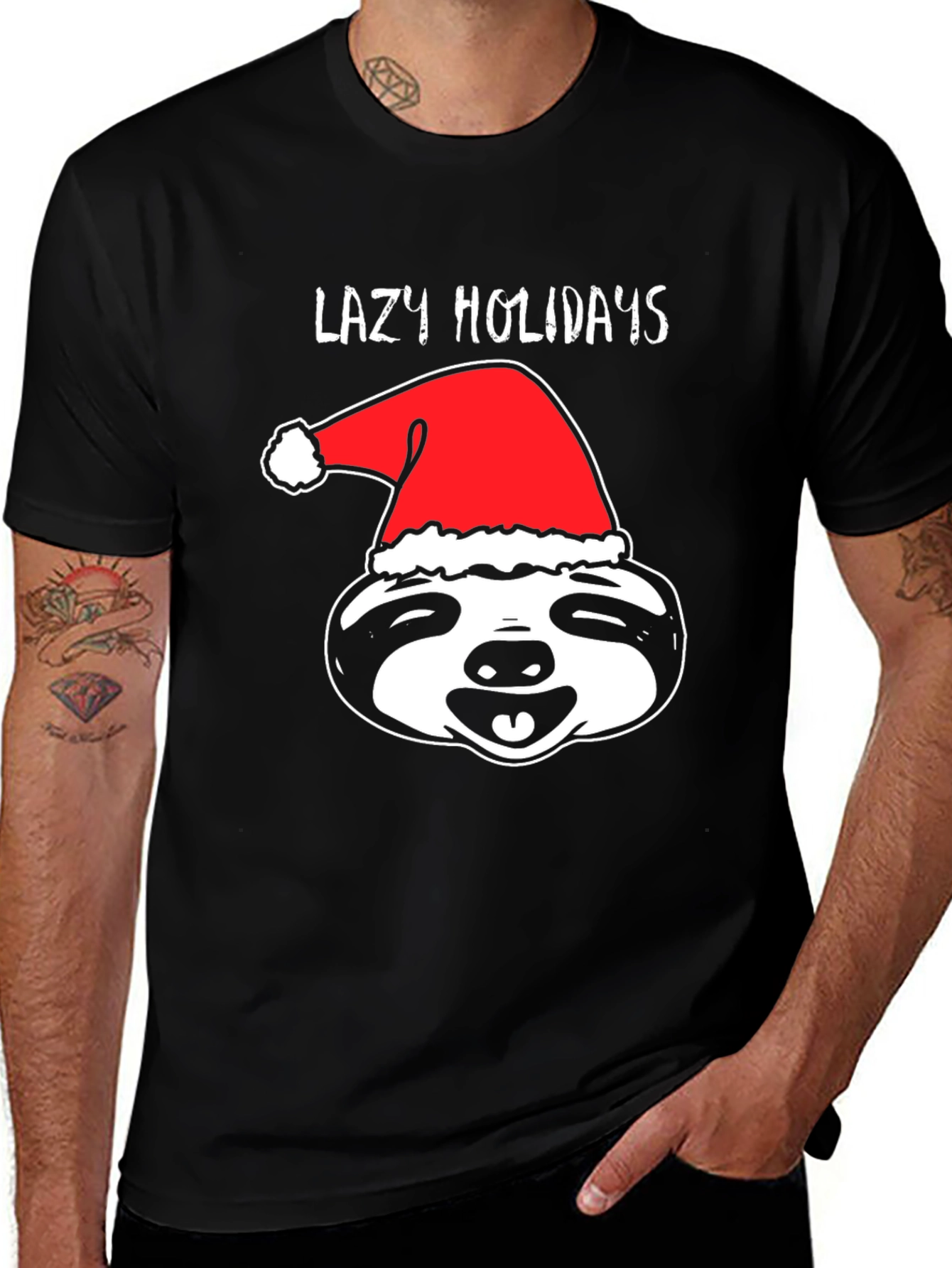 Lazy Holidays Sloth T-Shirt