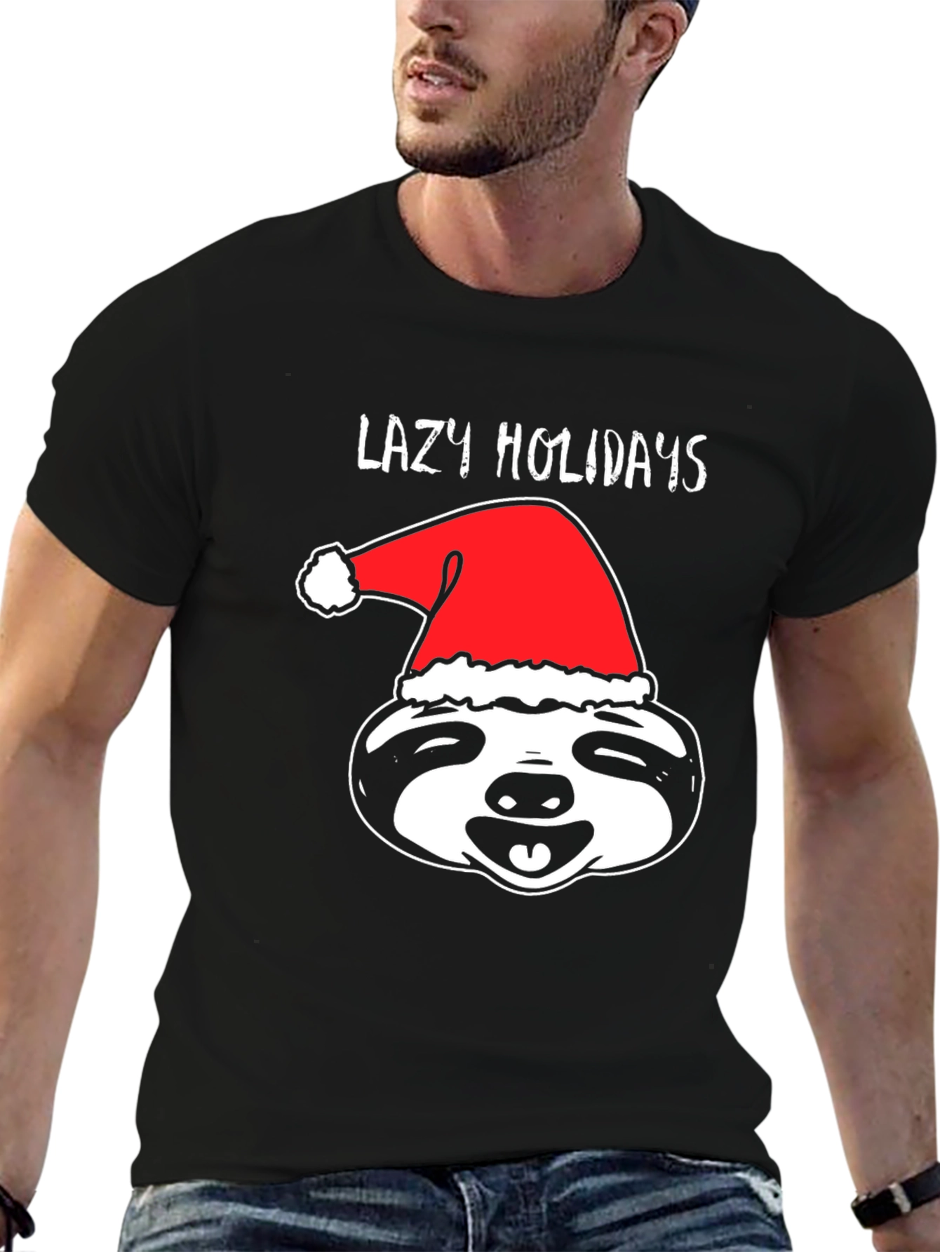 Lazy Holidays Sloth T-Shirt