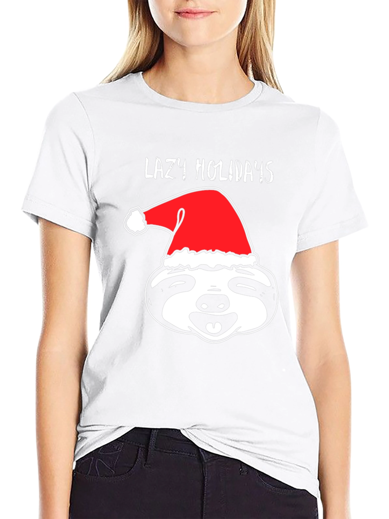 Lazy Holidays Sloth T-Shirt