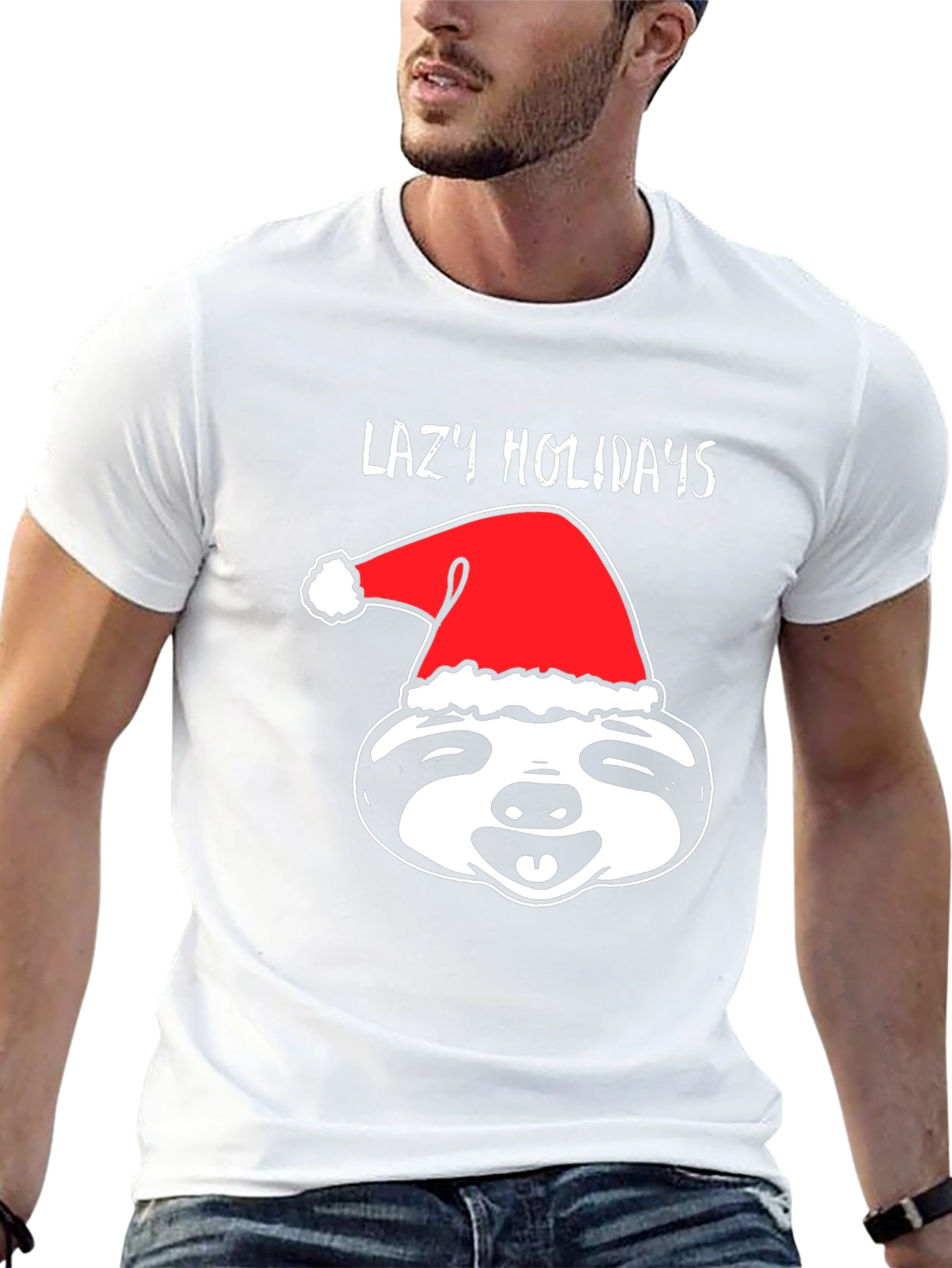 Lazy Holidays Sloth T-Shirt
