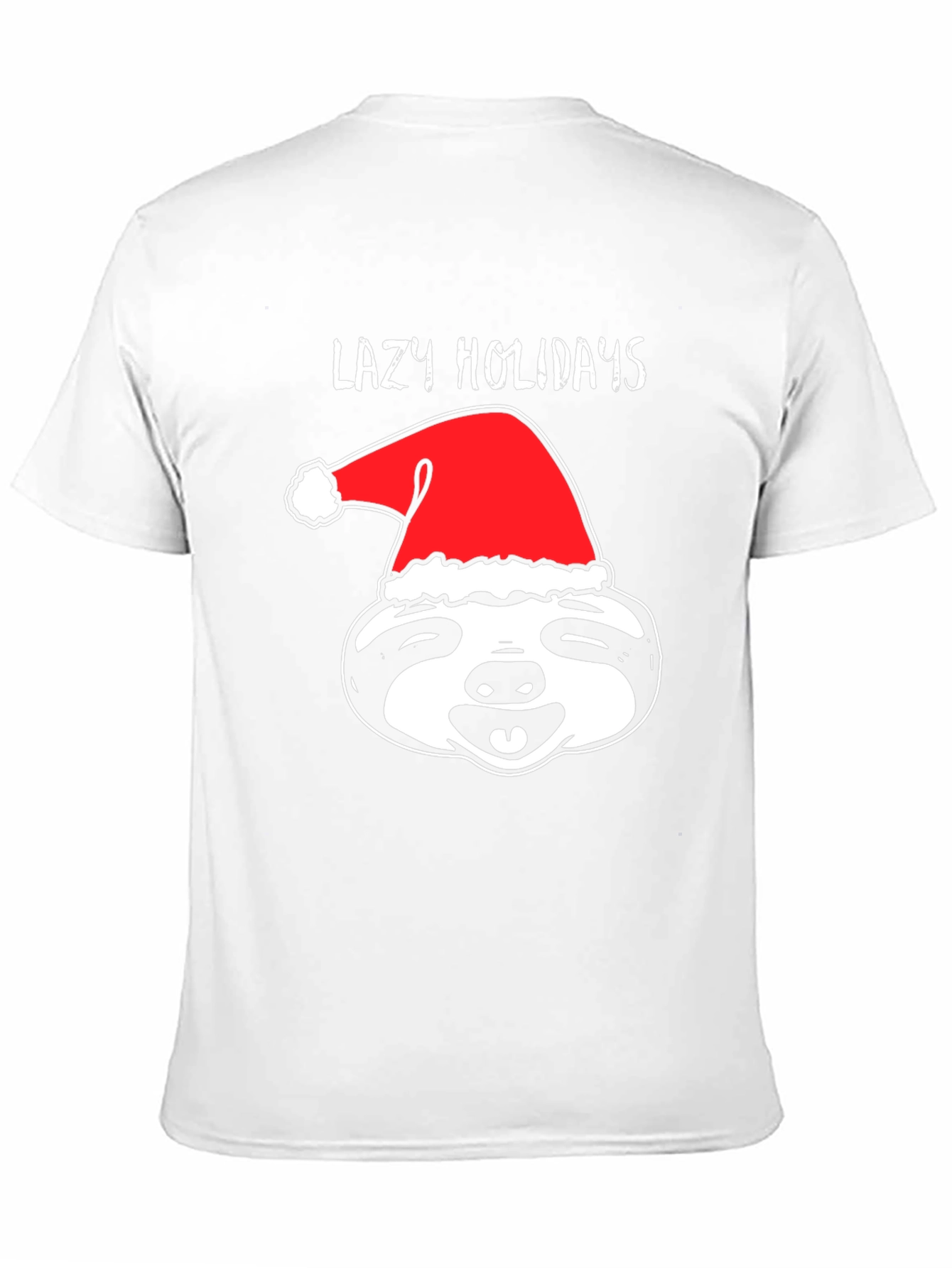 Lazy Holidays Sloth T-Shirt