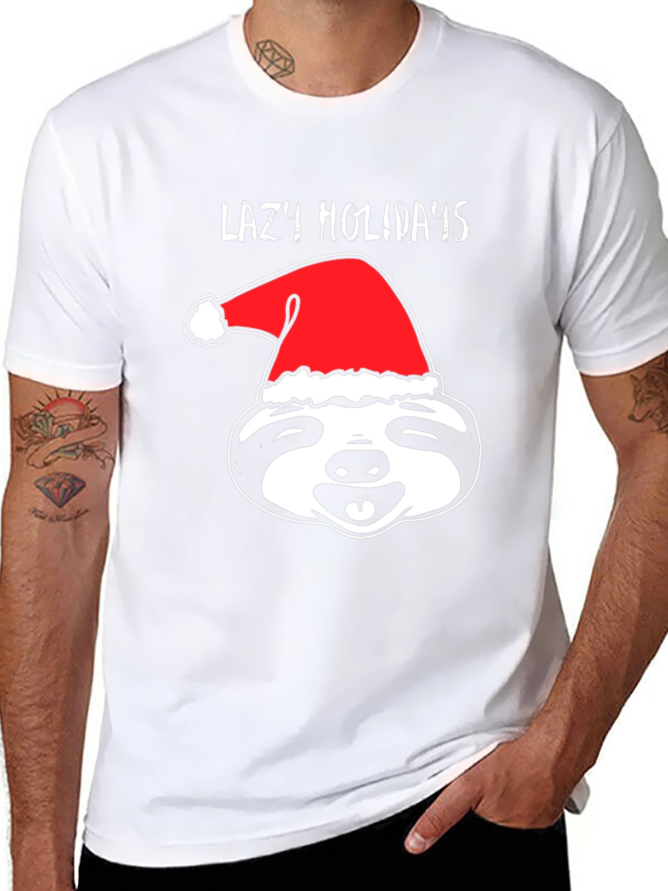Lazy Holidays Sloth T-Shirt
