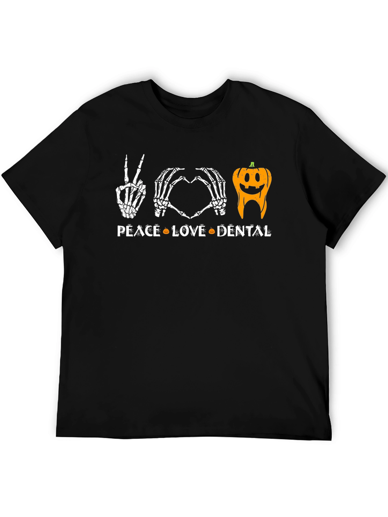 Peace Love Dental Halloween T-Shirt