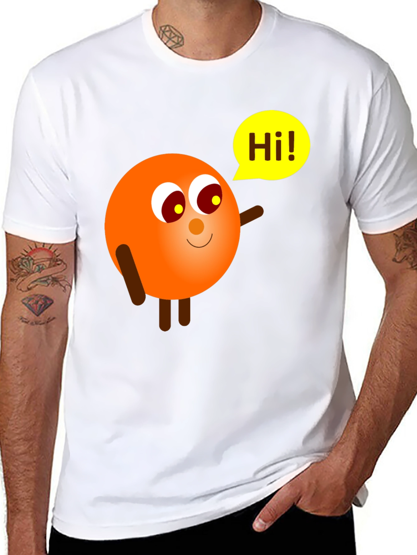 Fun Cartoon Graphic T-Shirt