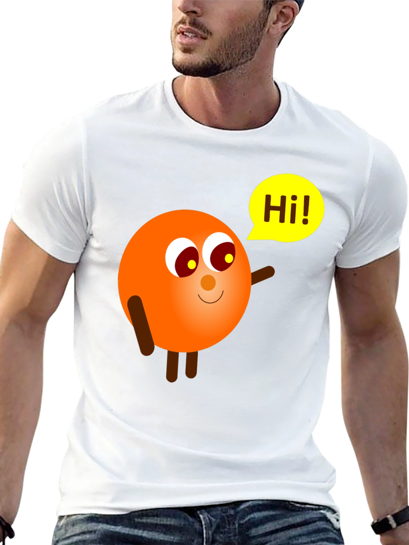 Fun Cartoon Graphic T-Shirt