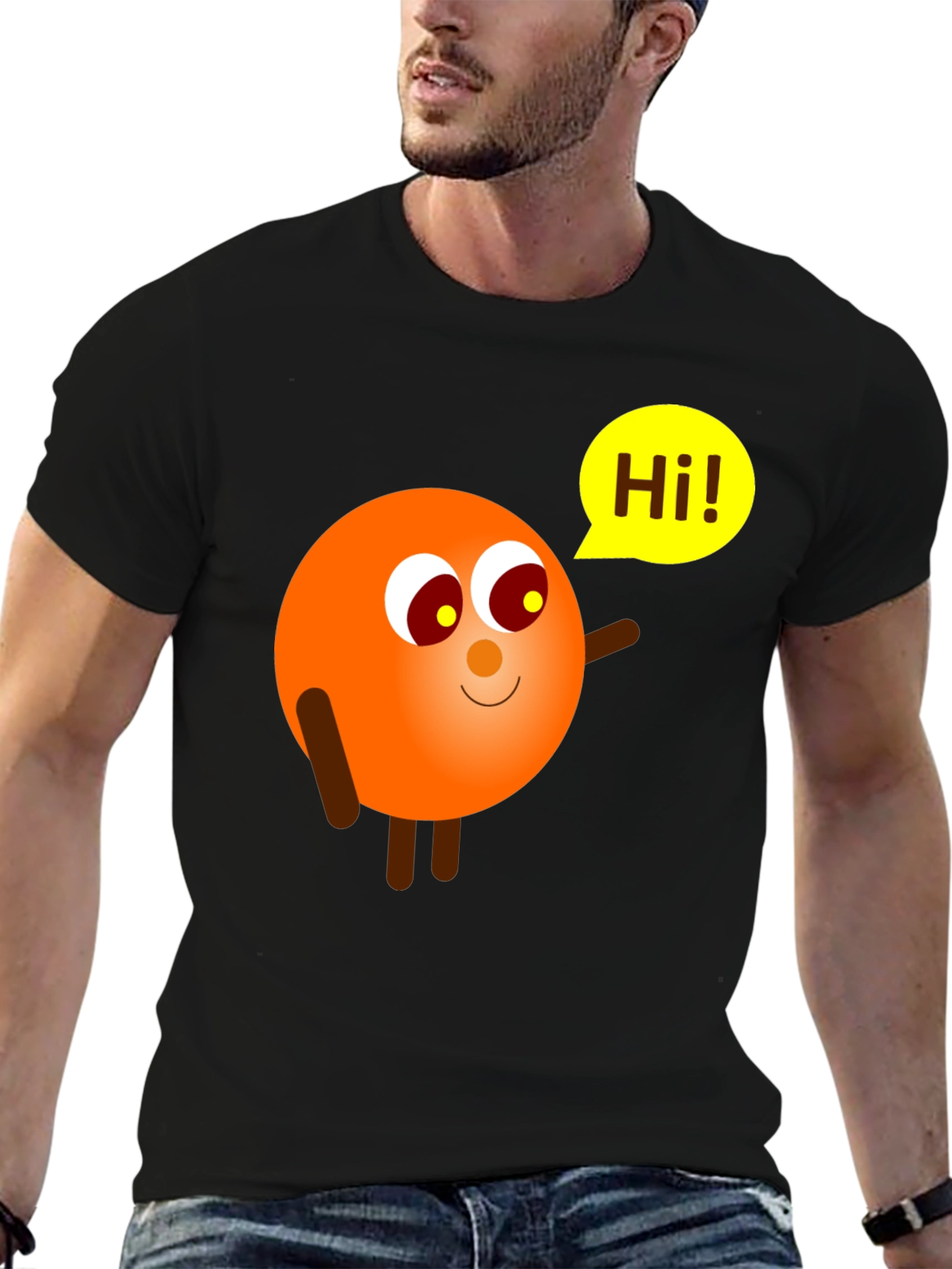 Fun Cartoon Graphic T-Shirt
