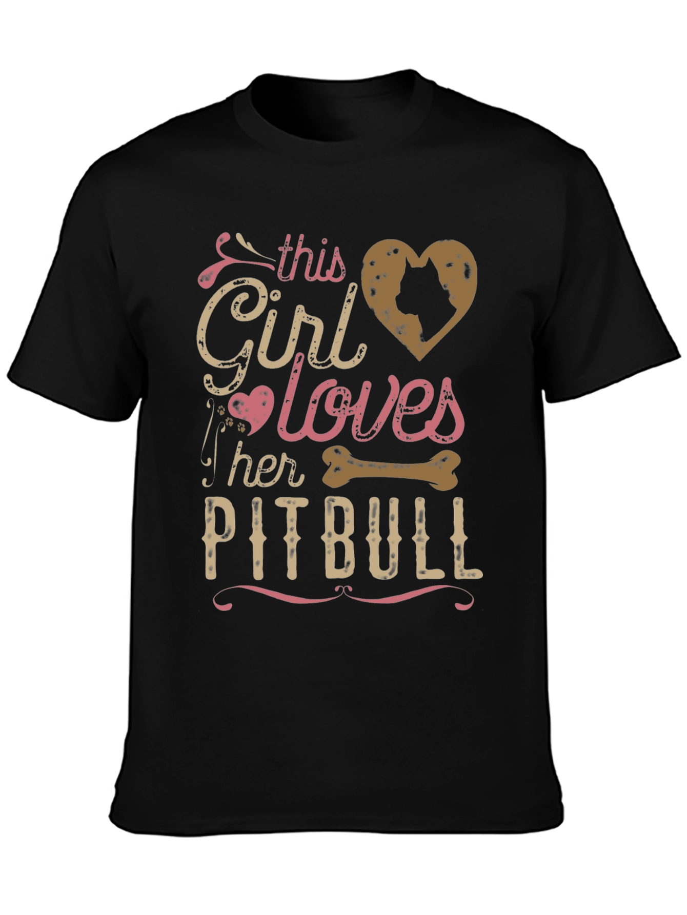 This Girl Loves Her Pitbull T-Shirt