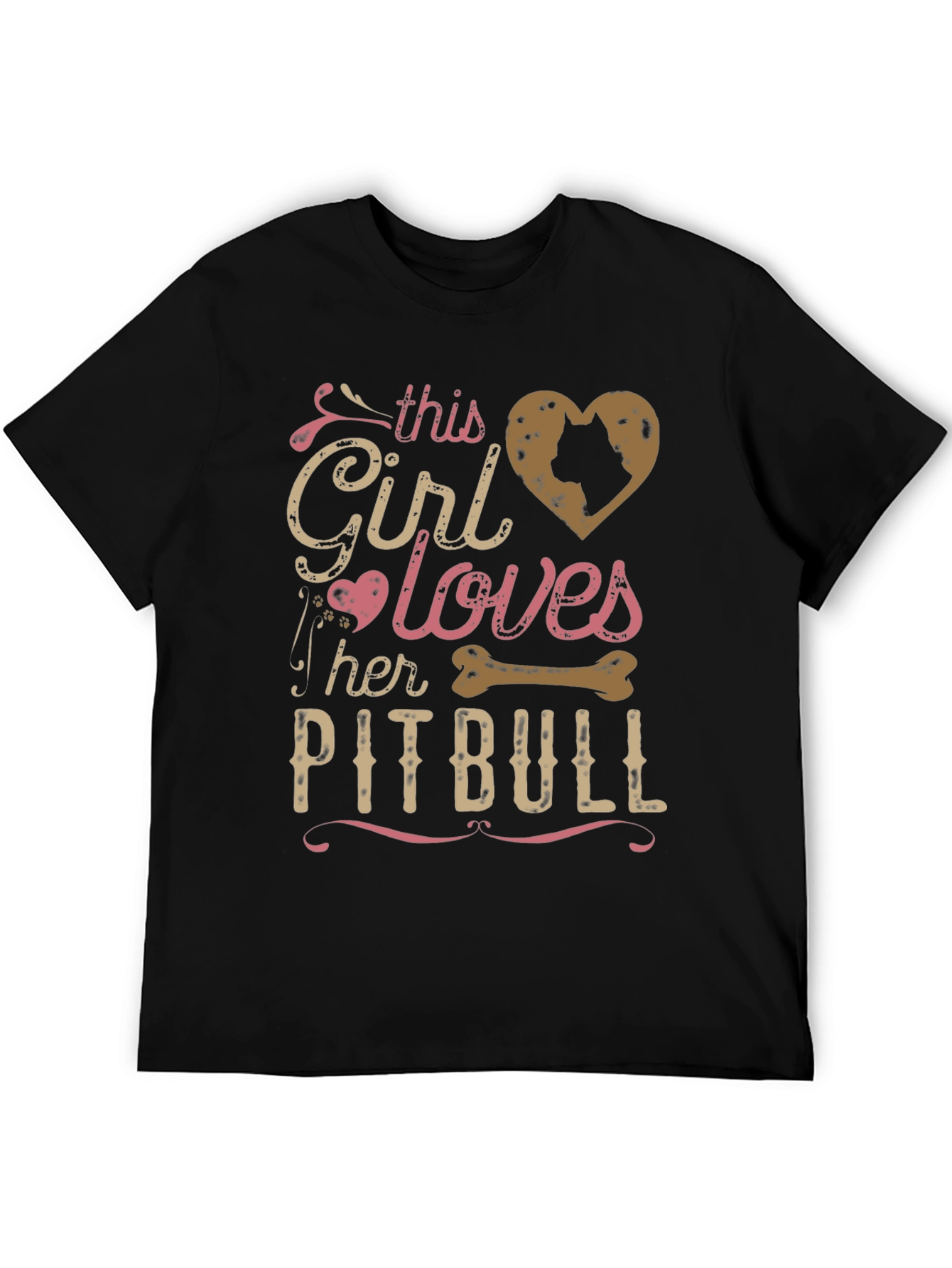 This Girl Loves Her Pitbull T-Shirt