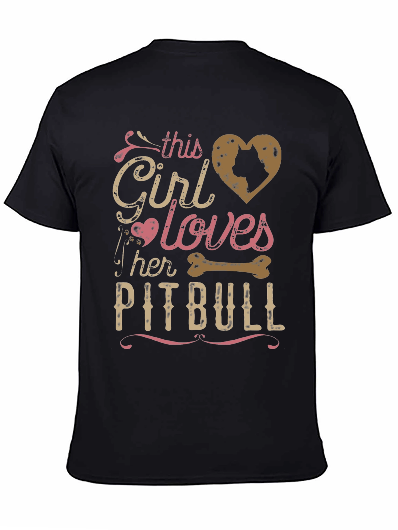 This Girl Loves Her Pitbull T-Shirt