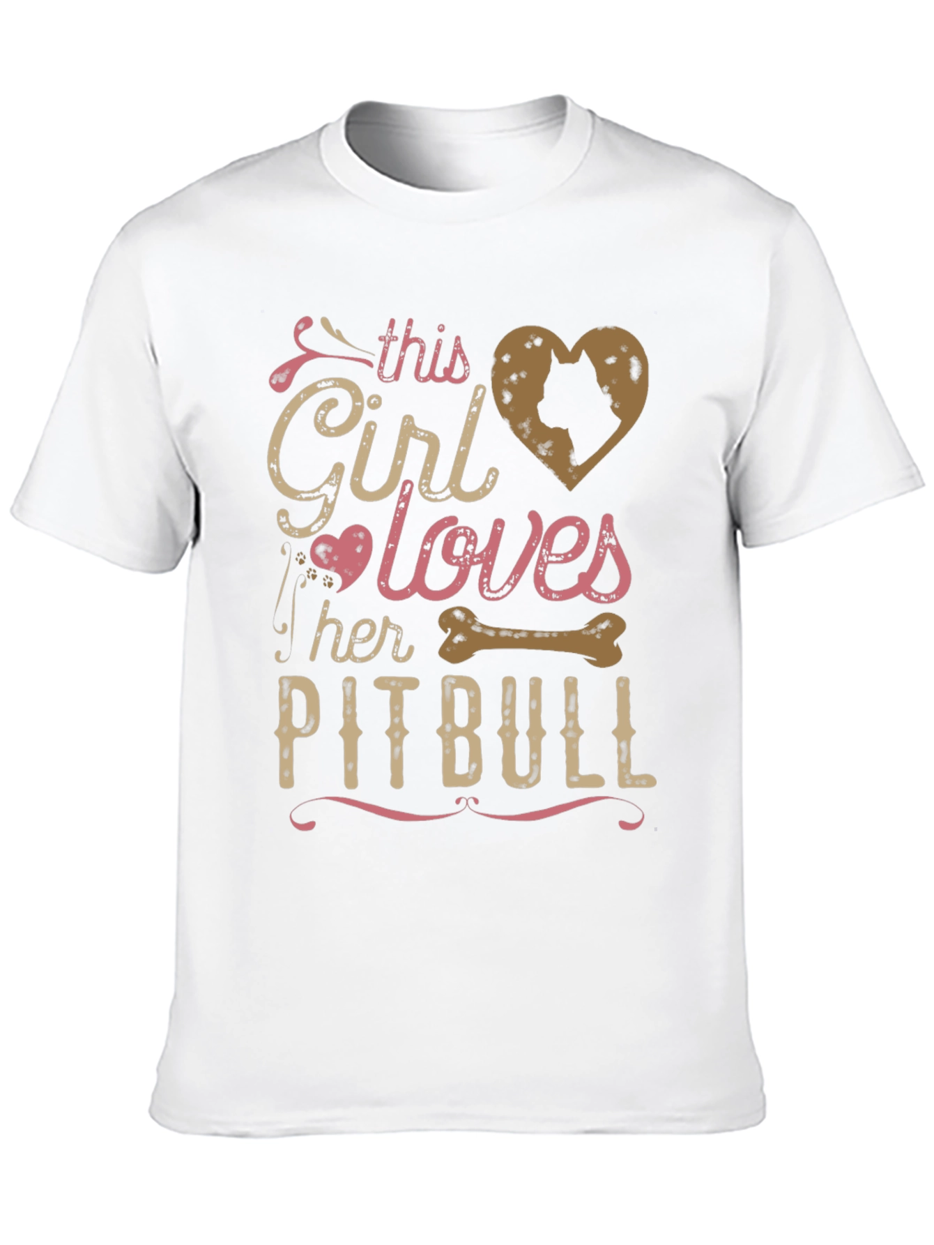 This Girl Loves Her Pitbull T-Shirt