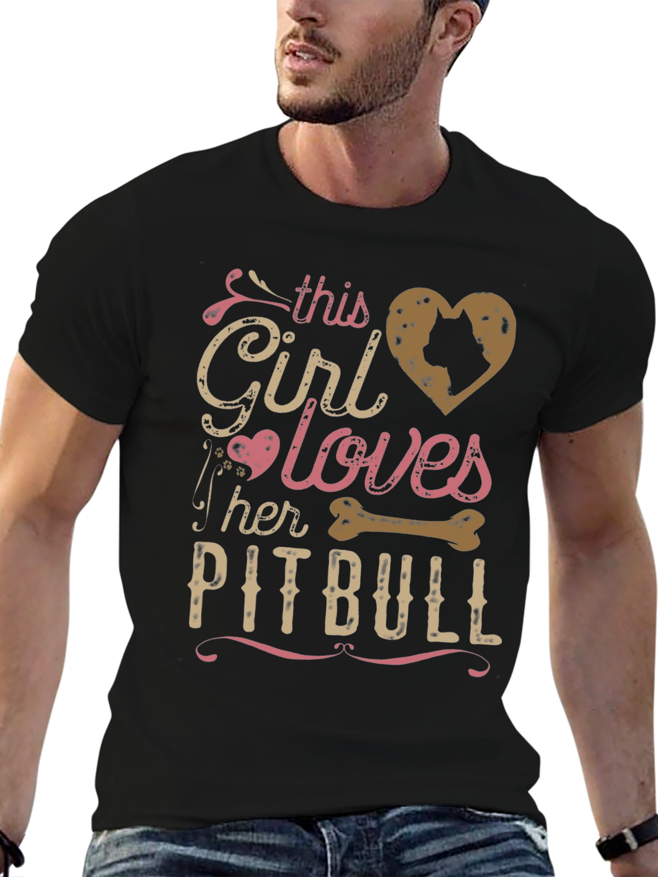 This Girl Loves Her Pitbull T-Shirt