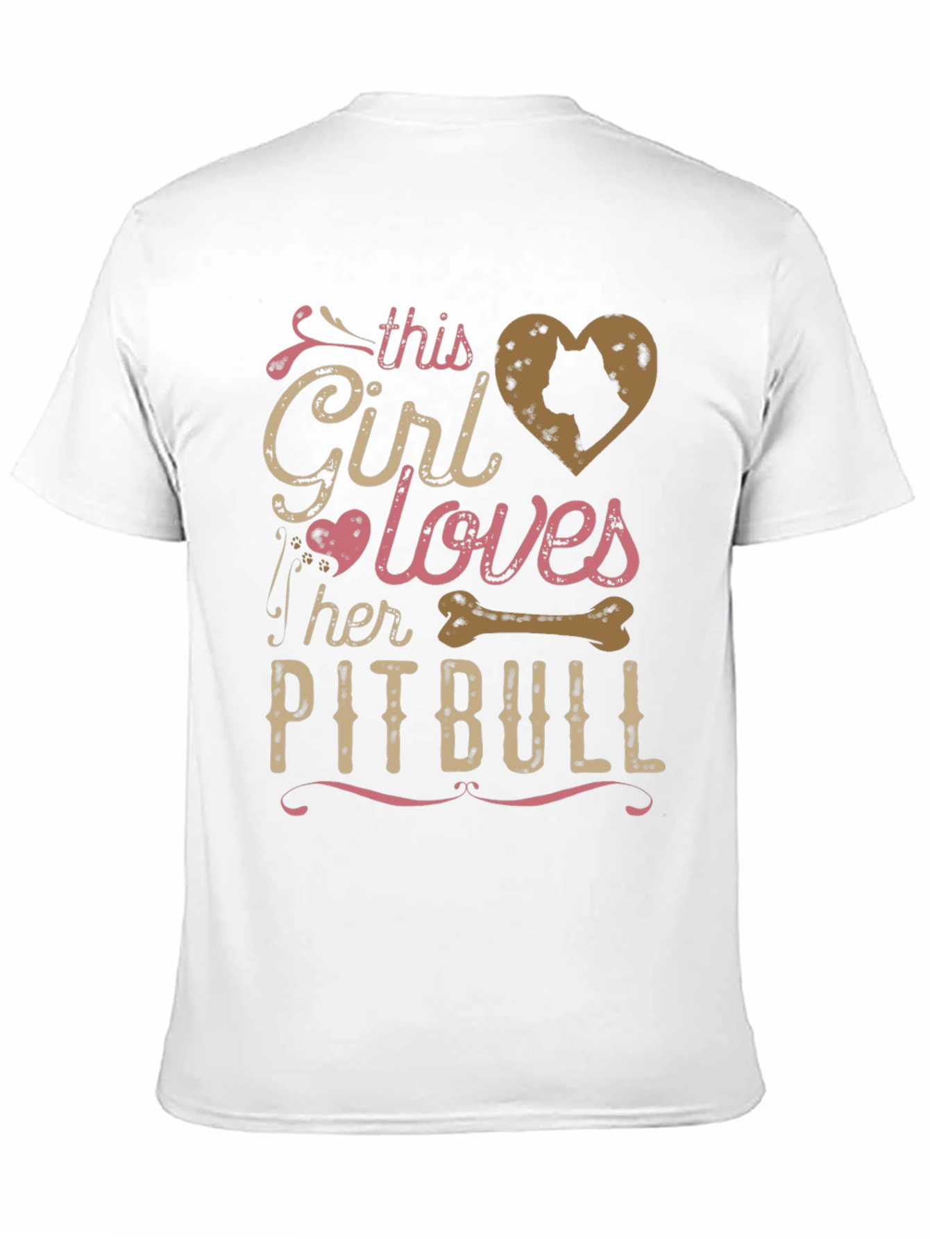 This Girl Loves Her Pitbull T-Shirt