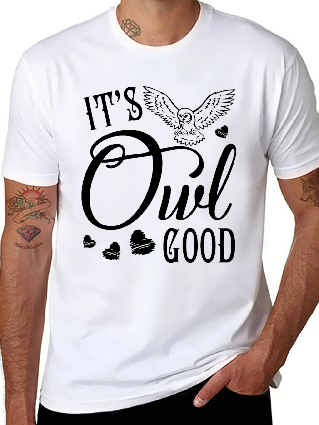 Its Owl Good T-Shirt - Funny Bird Lover Tee