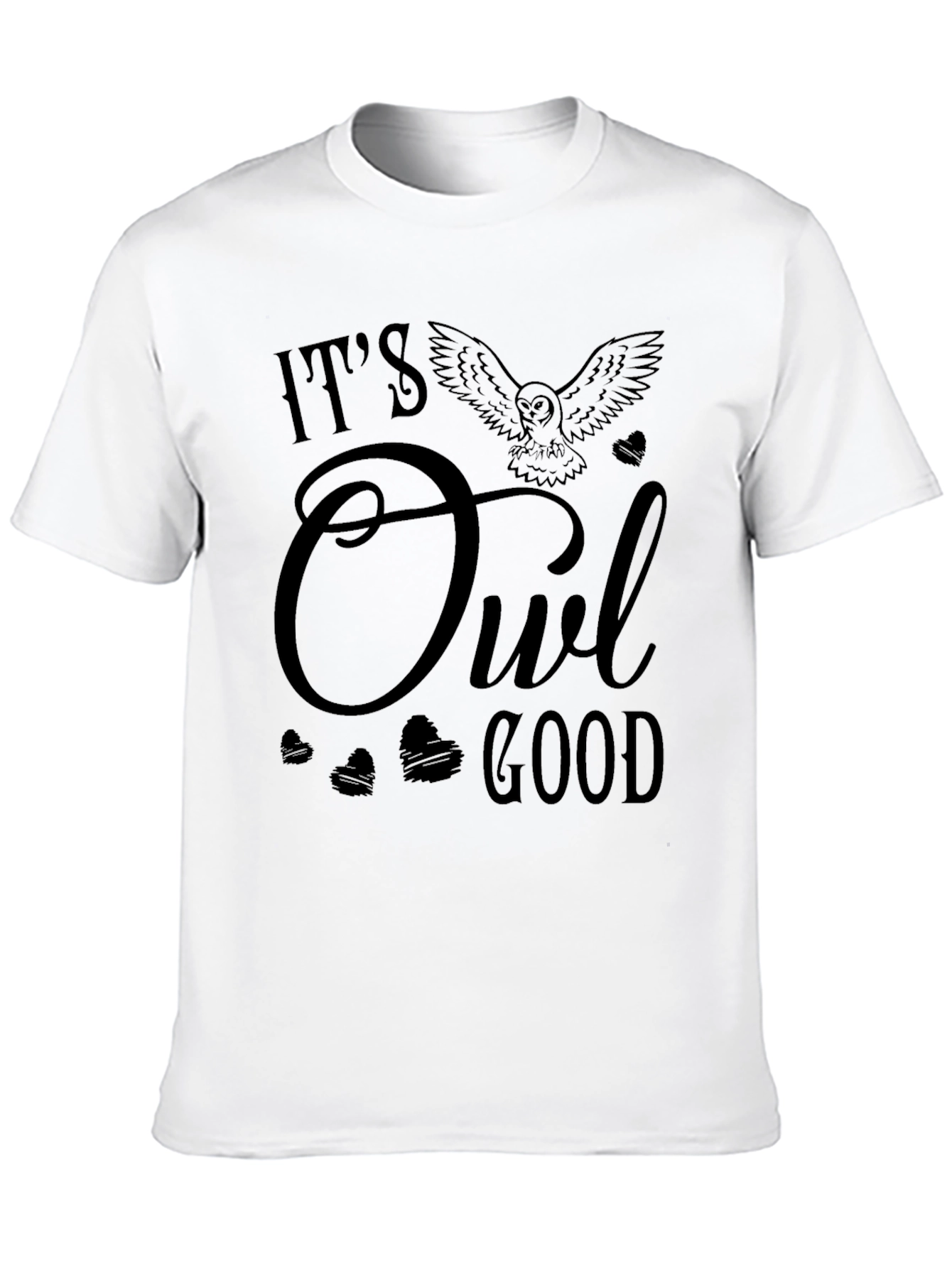 Its Owl Good T-Shirt - Funny Bird Lover Tee