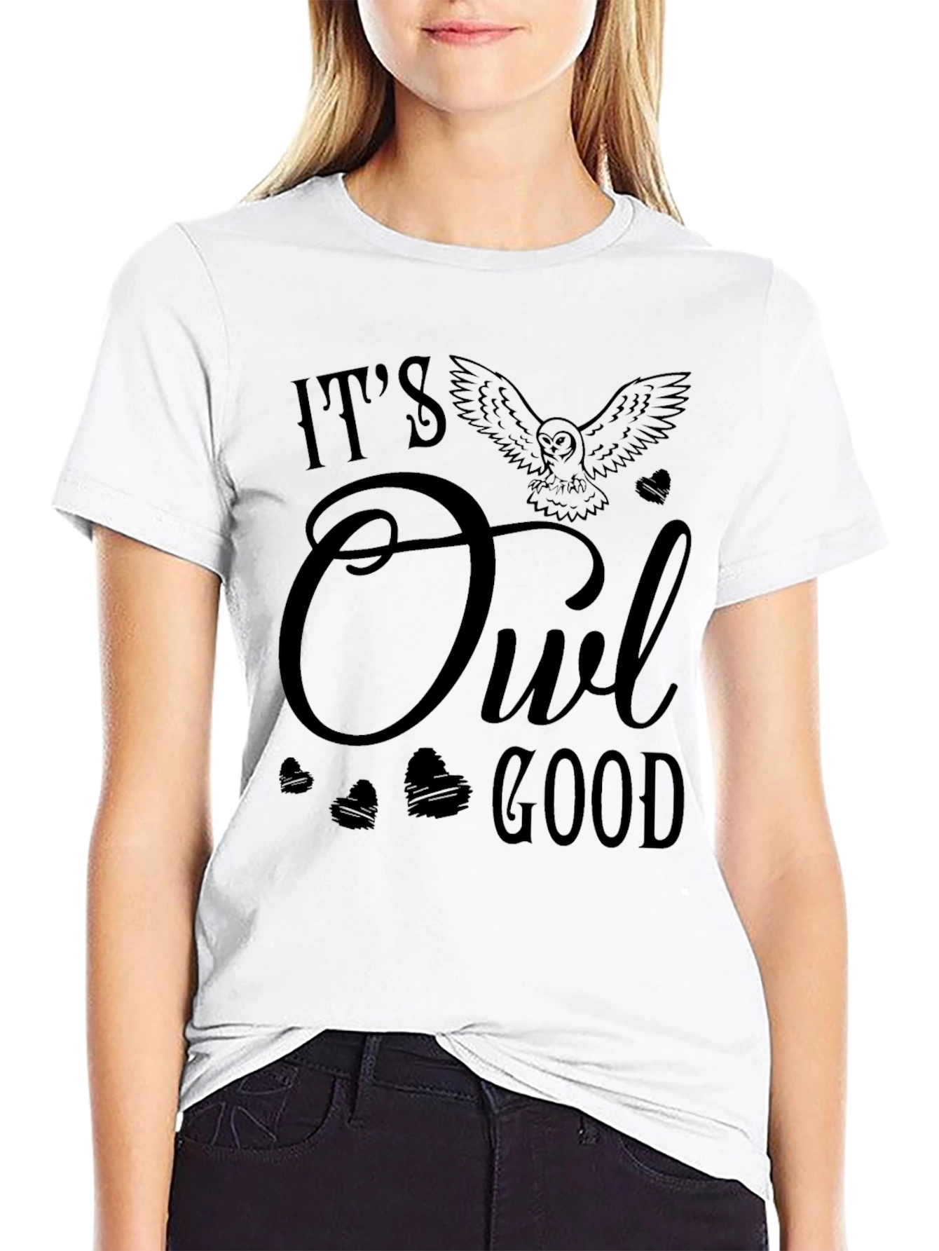 Its Owl Good T-Shirt - Funny Bird Lover Tee