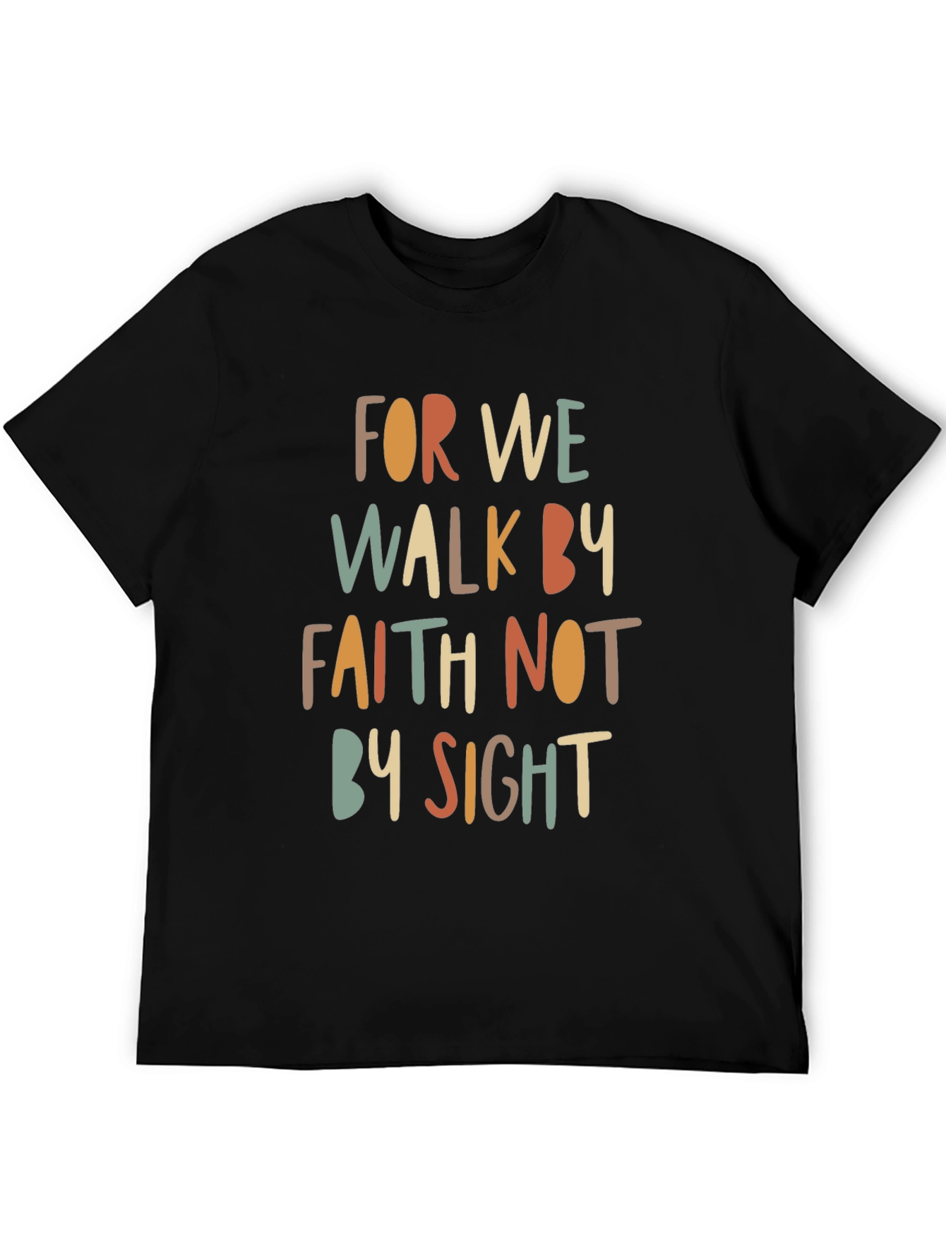 Faith Walk Graphic Tee - Inspirational Christian Shirt