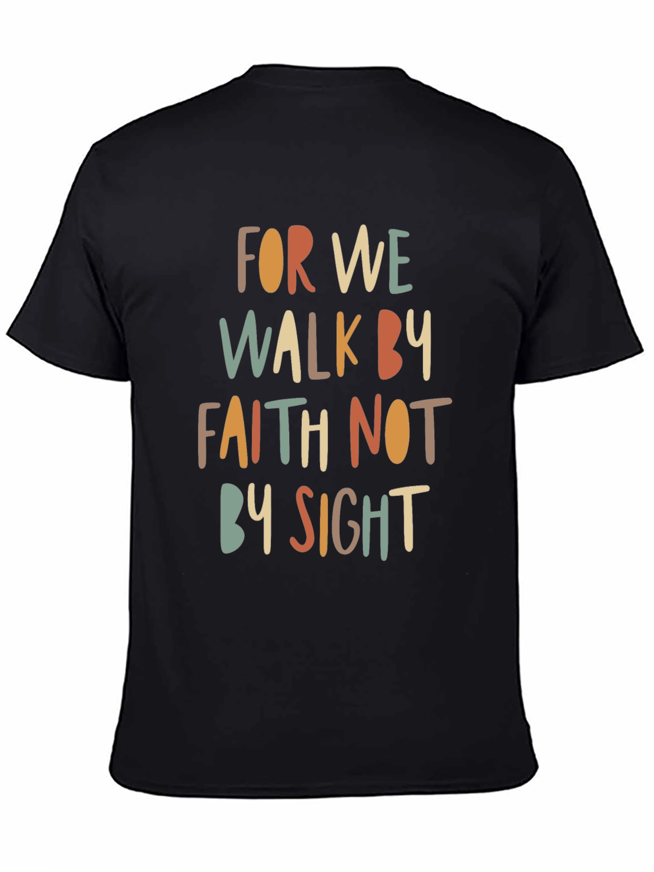 Faith Walk Graphic Tee - Inspirational Christian Shirt