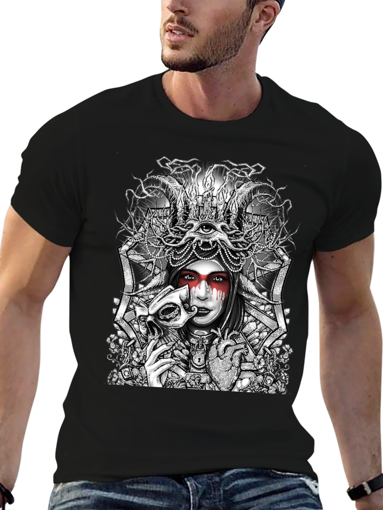 Mystic Art T-Shirt - Occult Graphic Tee