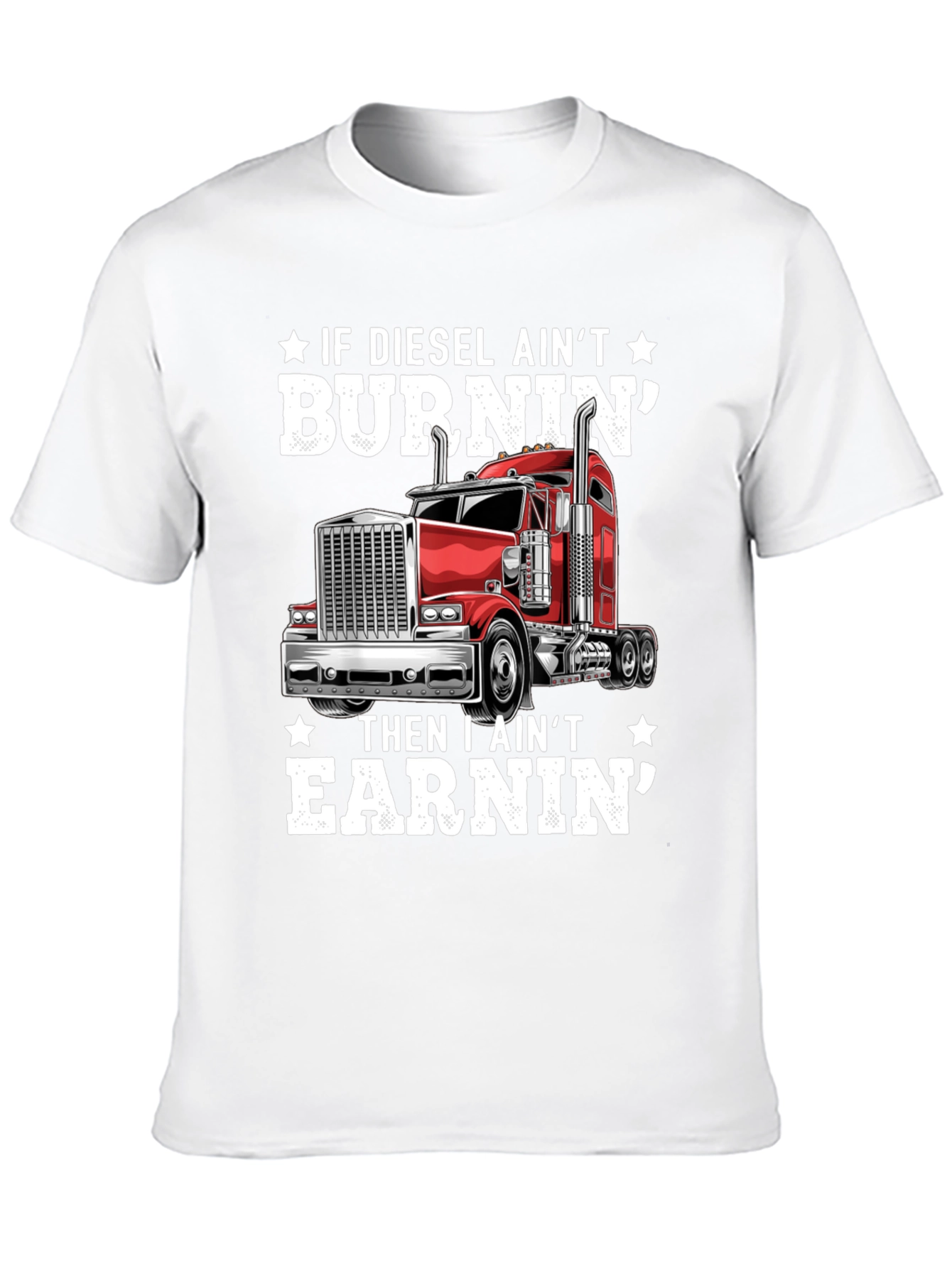 Diesel Burnin Trucker T-Shirt