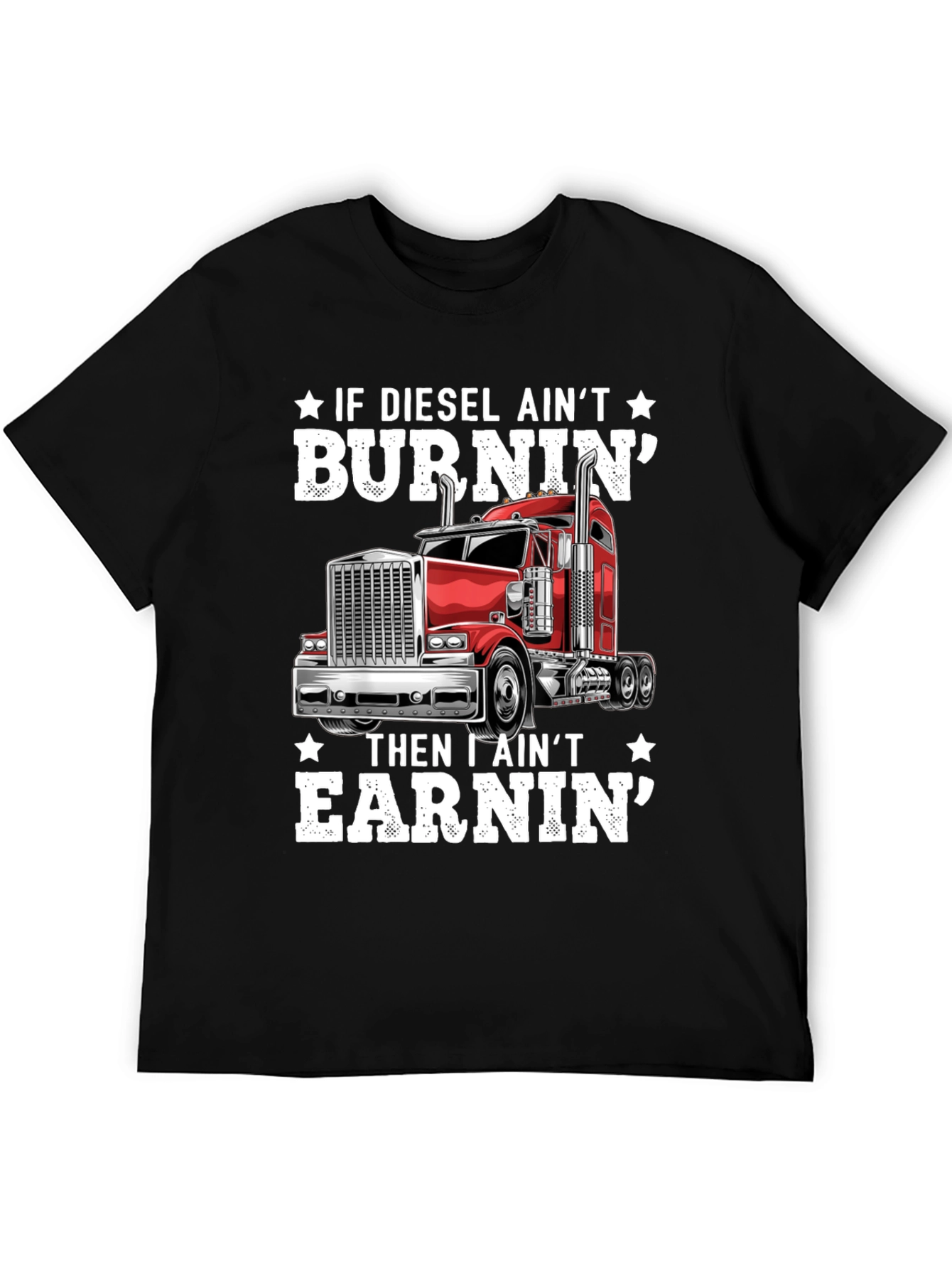 Diesel Burnin Trucker T-Shirt