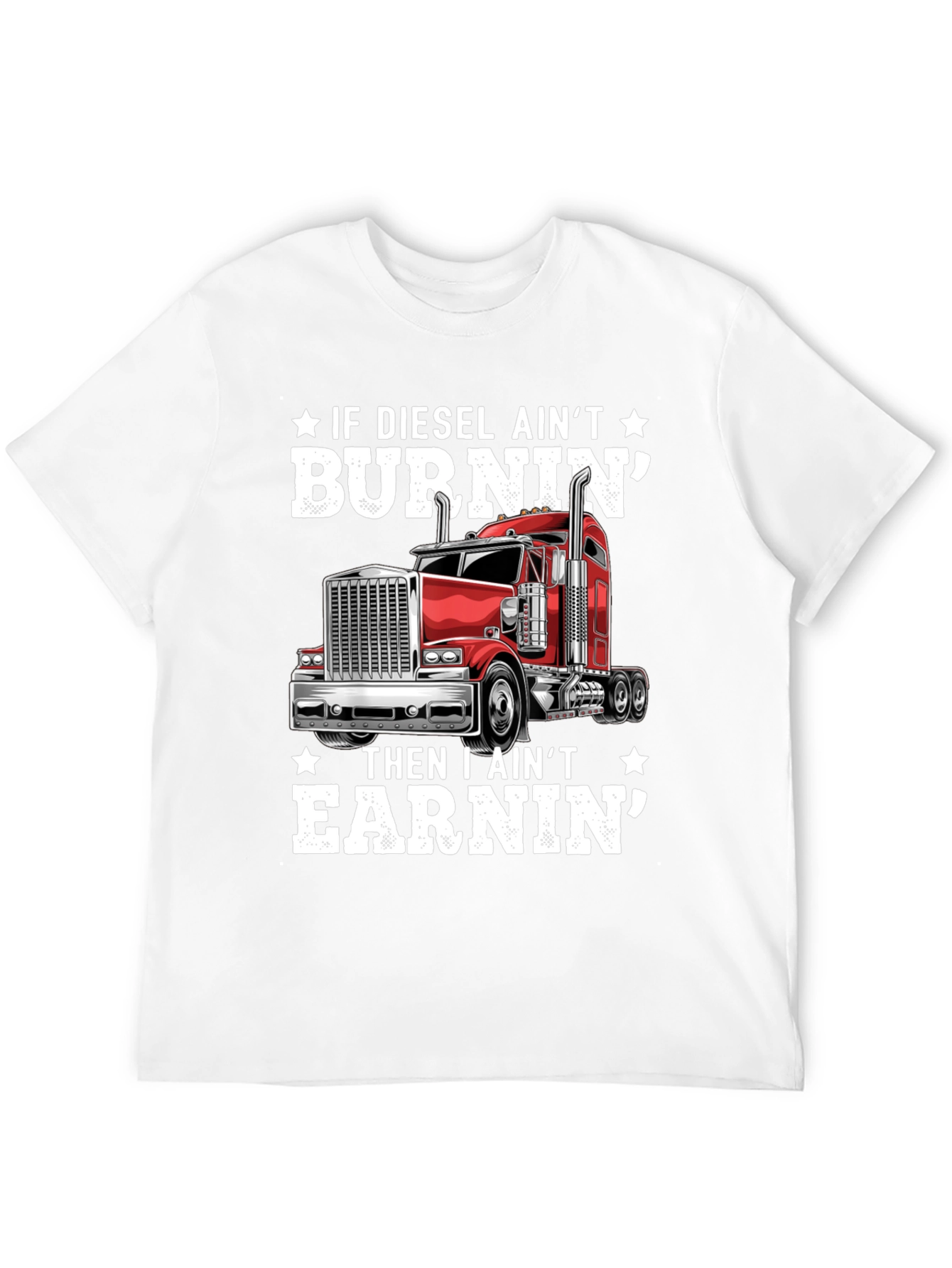 Diesel Burnin Trucker T-Shirt